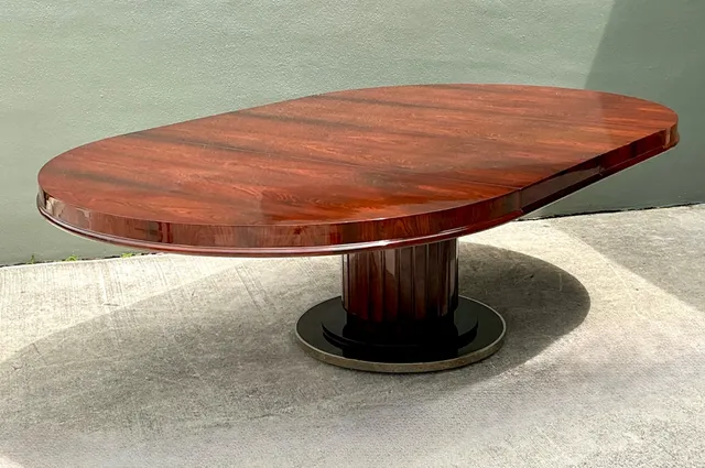 Vintage French Christian Krass Extendable Deco Dining Table — additional photo 4