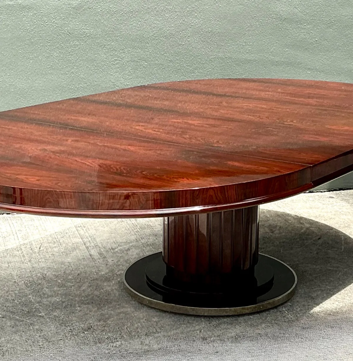 Vintage French Christian Krass Extendable Deco Dining Table — additional photo 7