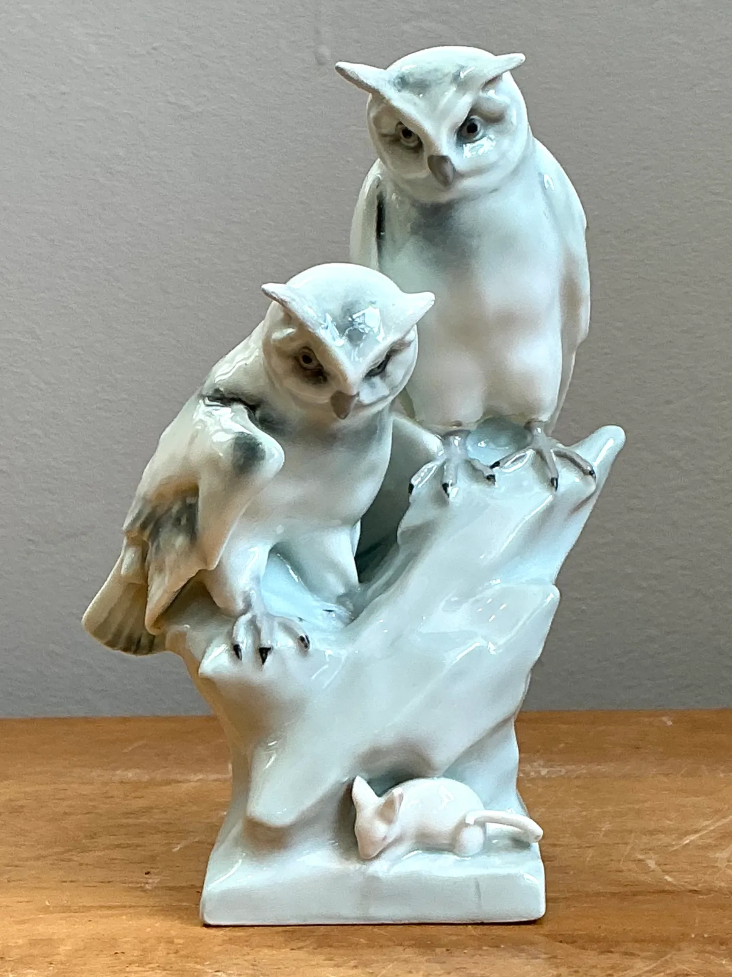 Vintage Royal Copenhagen Porcelain Owl Figurine — additional photo 4
