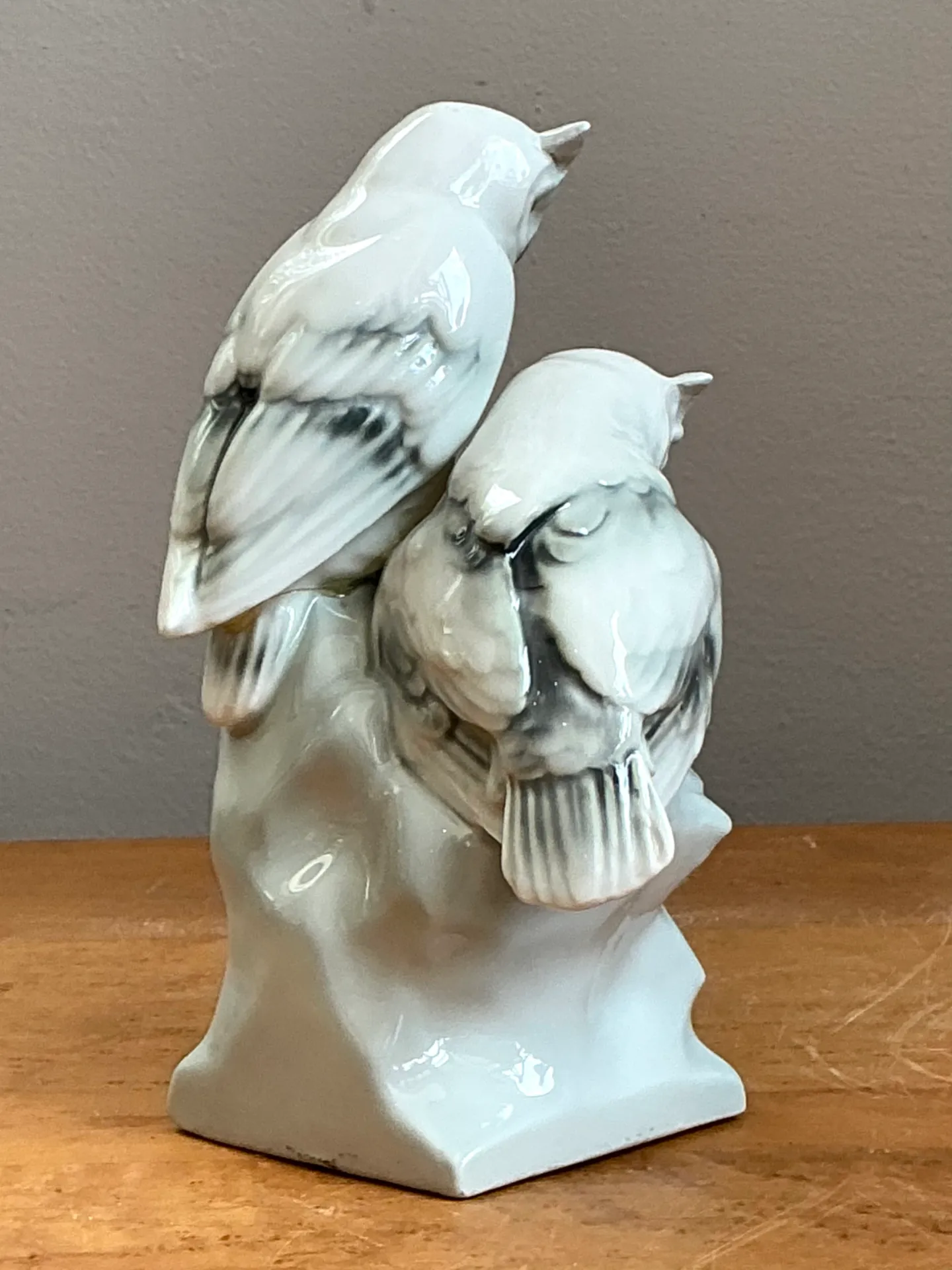 Vintage Royal Copenhagen Porcelain Owl Figurine — additional photo 1