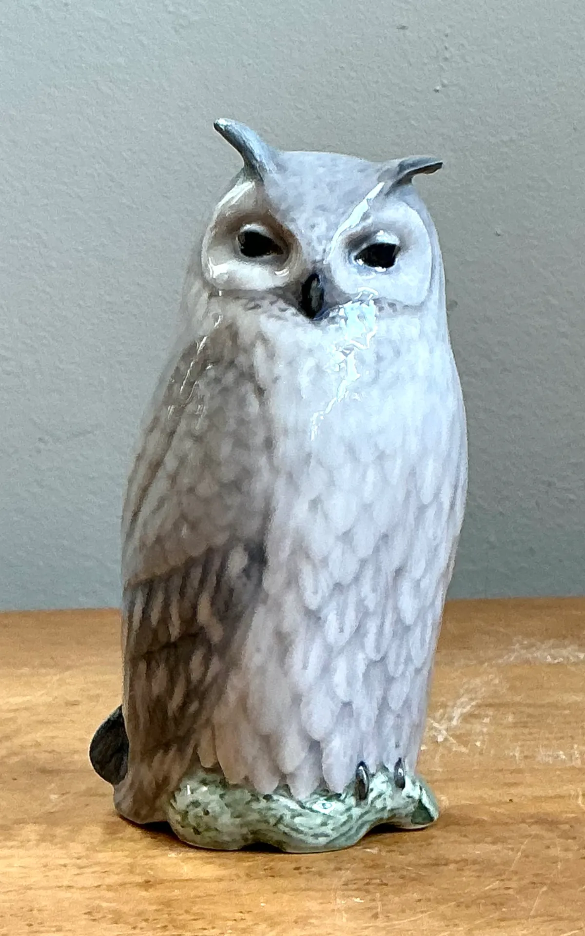 Vintage Royal Copenhagen Porcelain Owl Figurine — additional photo 8