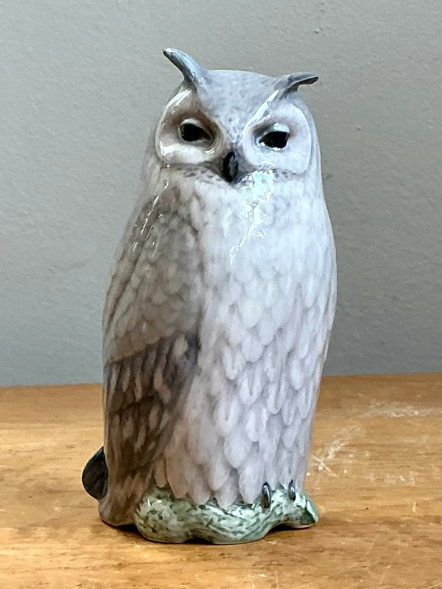 Vintage Royal Copenhagen Porcelain Owl Figurine — additional photo 2
