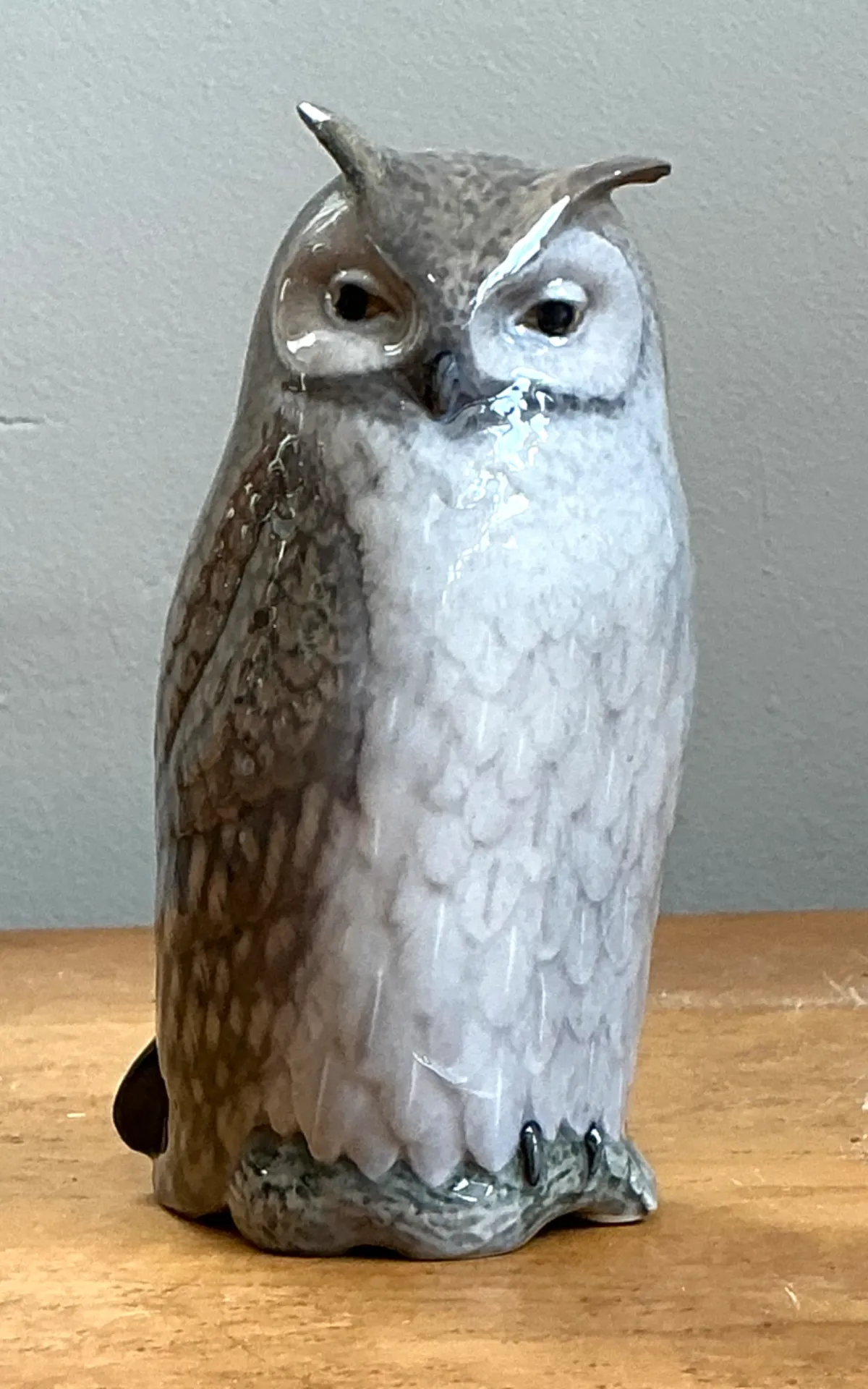 Vintage Royal Copenhagen Porcelain Owl Figurine — additional photo 5