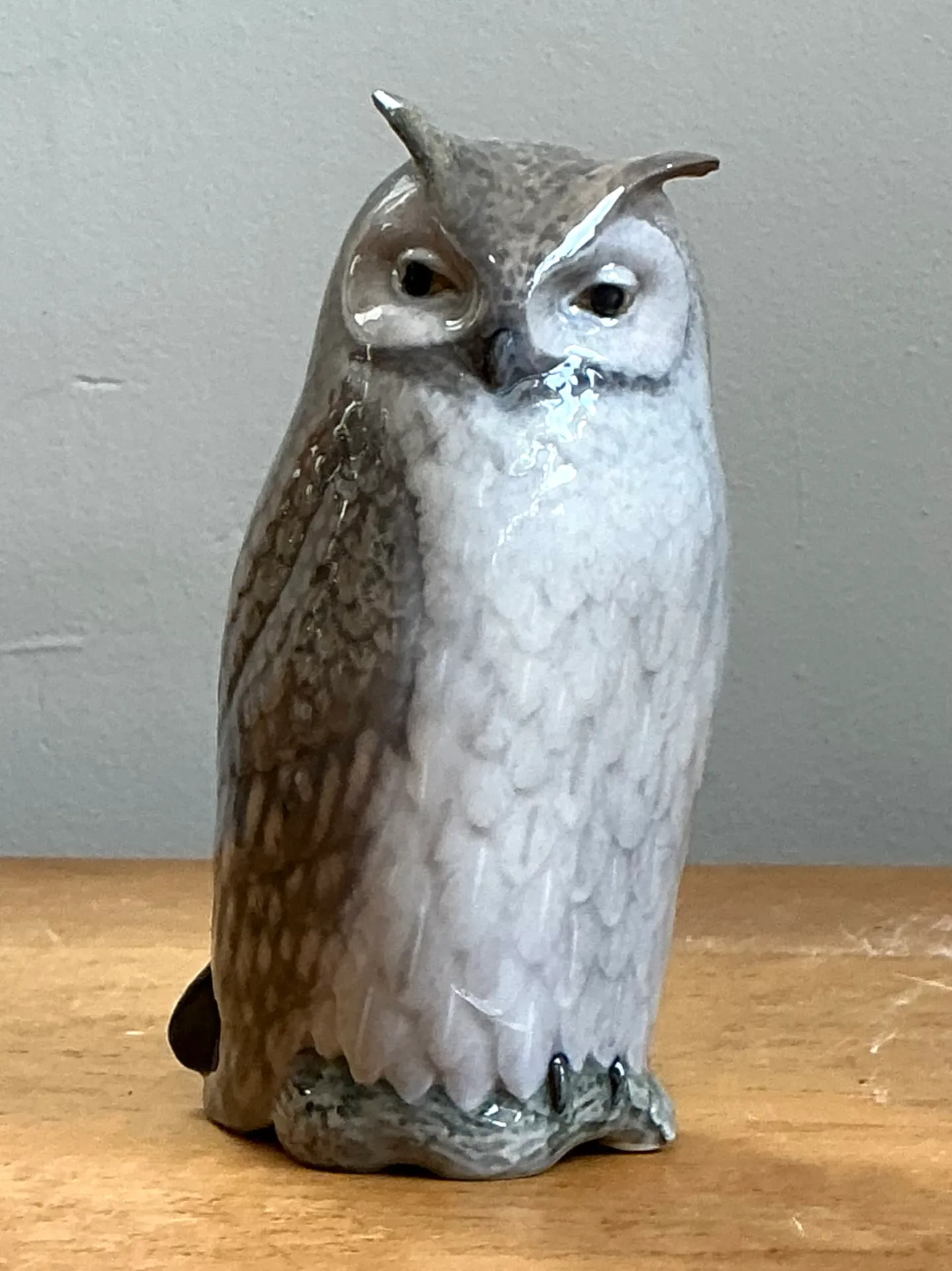 Vintage Royal Copenhagen Porcelain Owl Figurine — additional photo 6