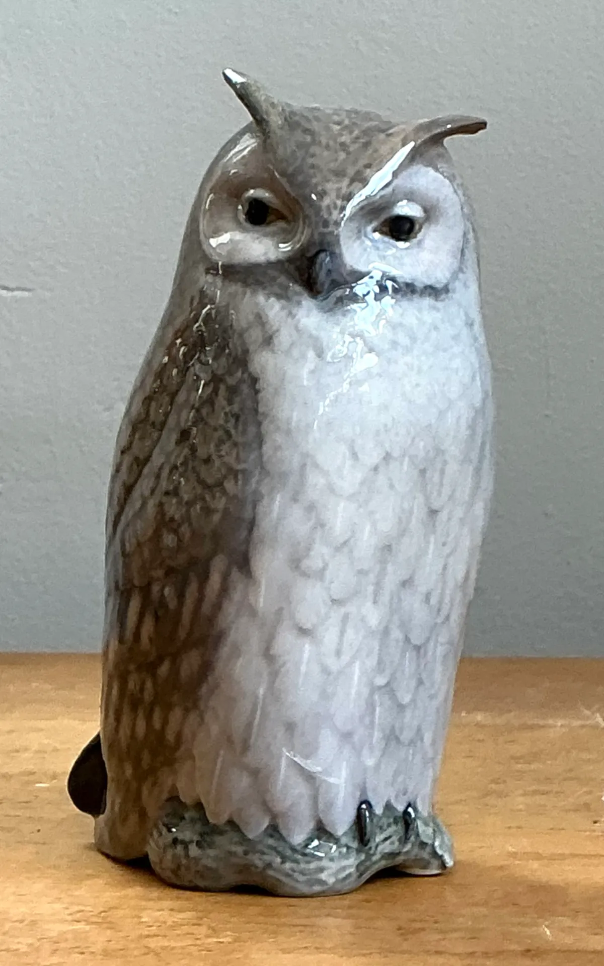 Vintage Royal Copenhagen Porcelain Owl Figurine — additional photo 6