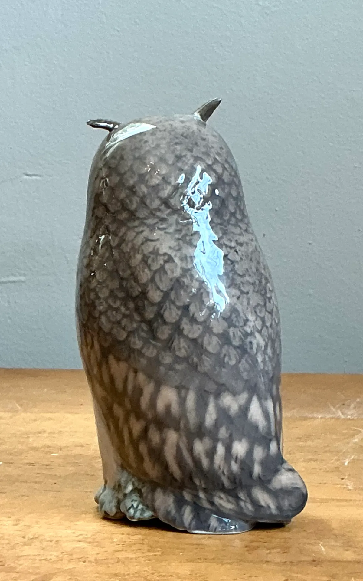 Vintage Royal Copenhagen Porcelain Owl Figurine — additional photo 7