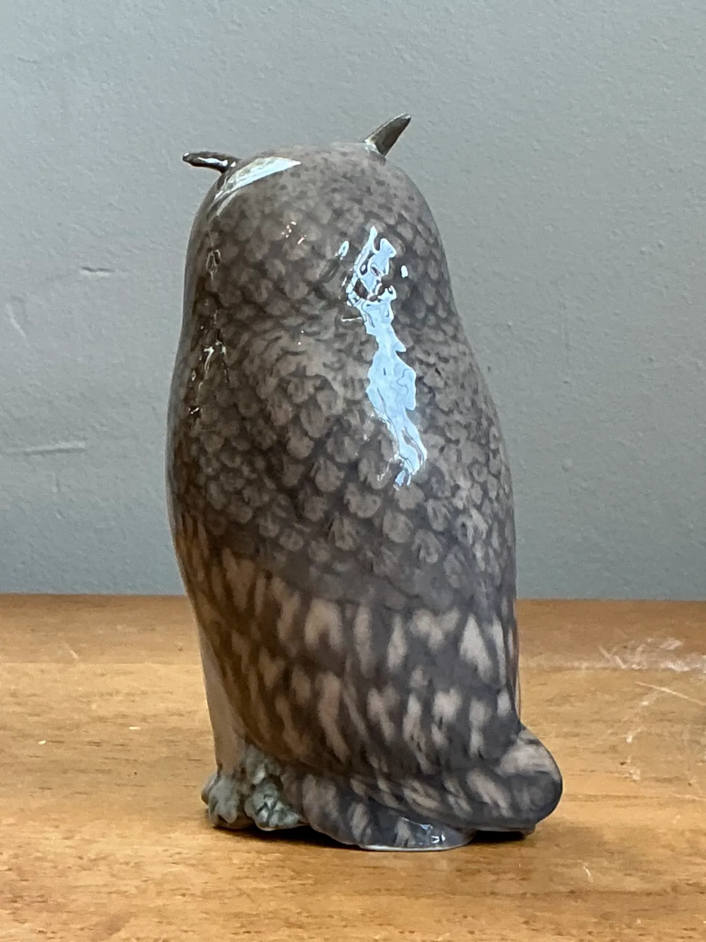 Vintage Royal Copenhagen Porcelain Owl Figurine — additional photo 4