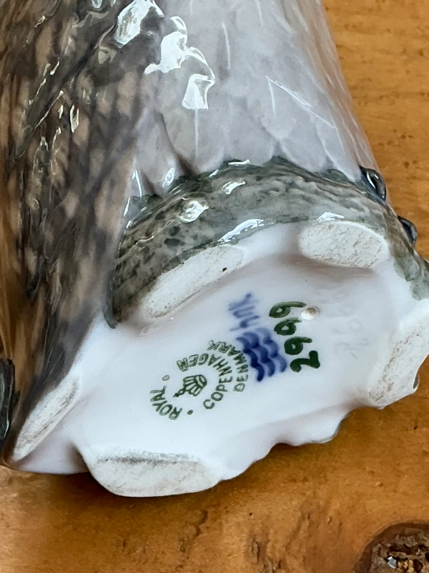 Vintage Royal Copenhagen Porcelain Owl Figurine — additional photo 3