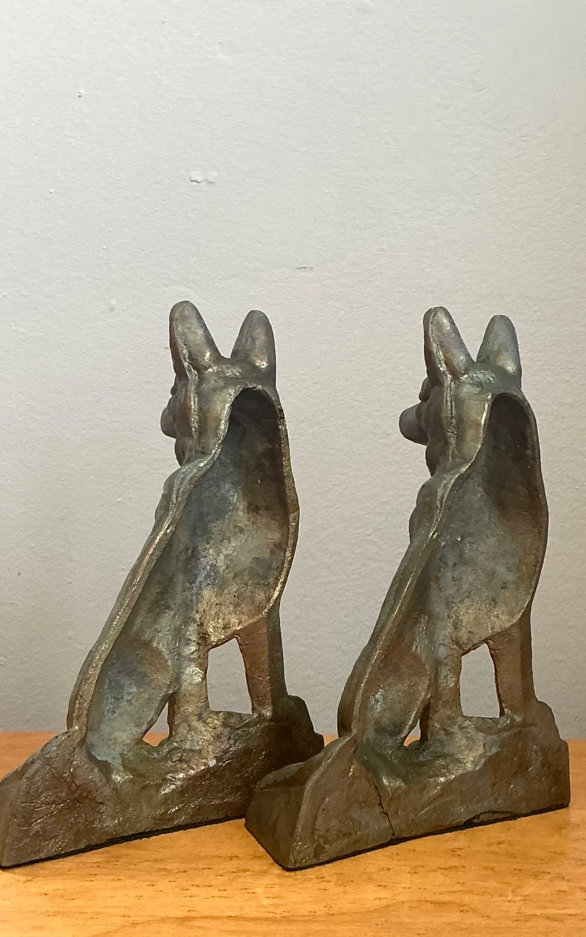 Vintage Bronze Dog Bookends - A Pair — additional photo 8