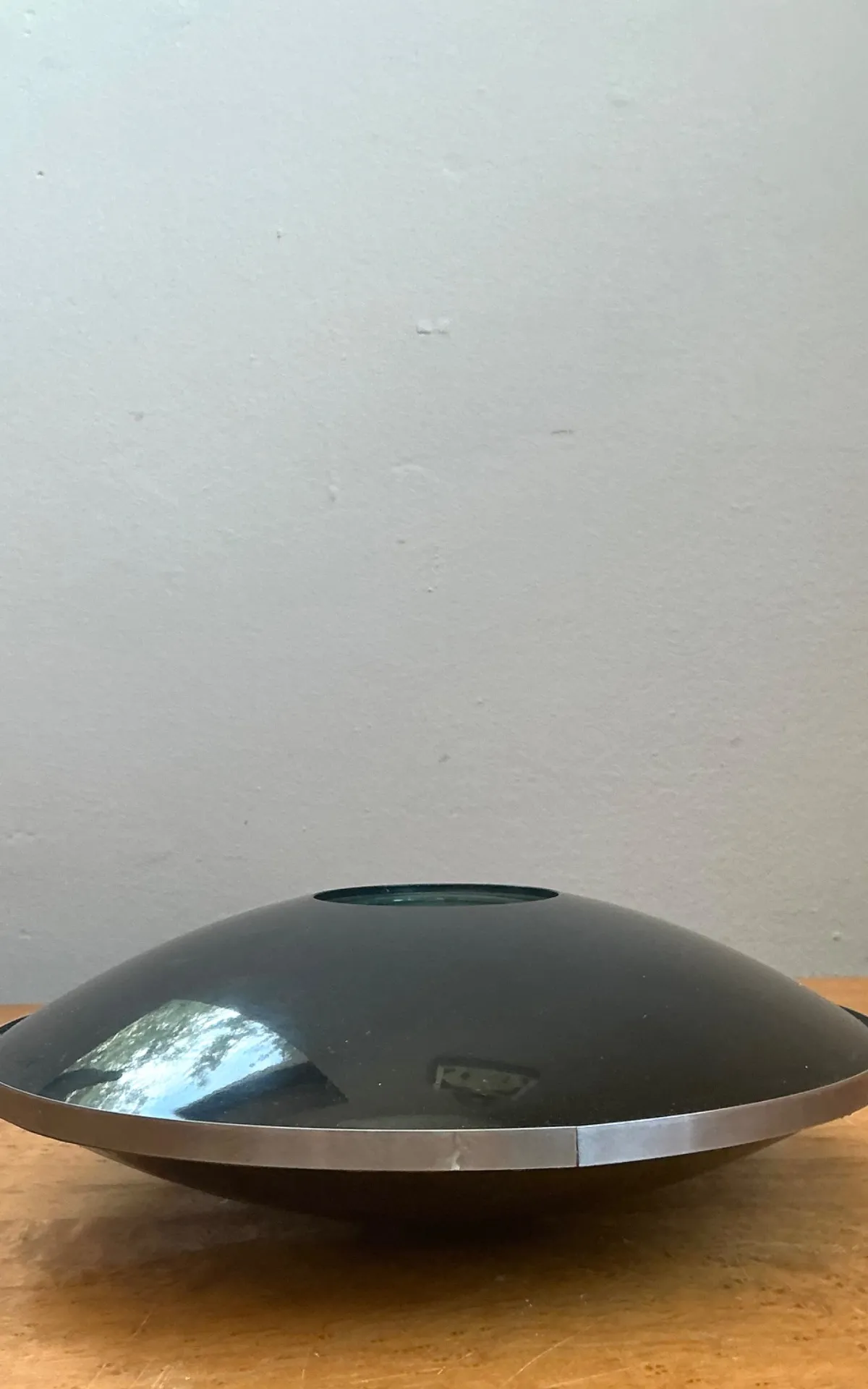 Vintage Modernist Chrome Tulip Vase — additional photo 4