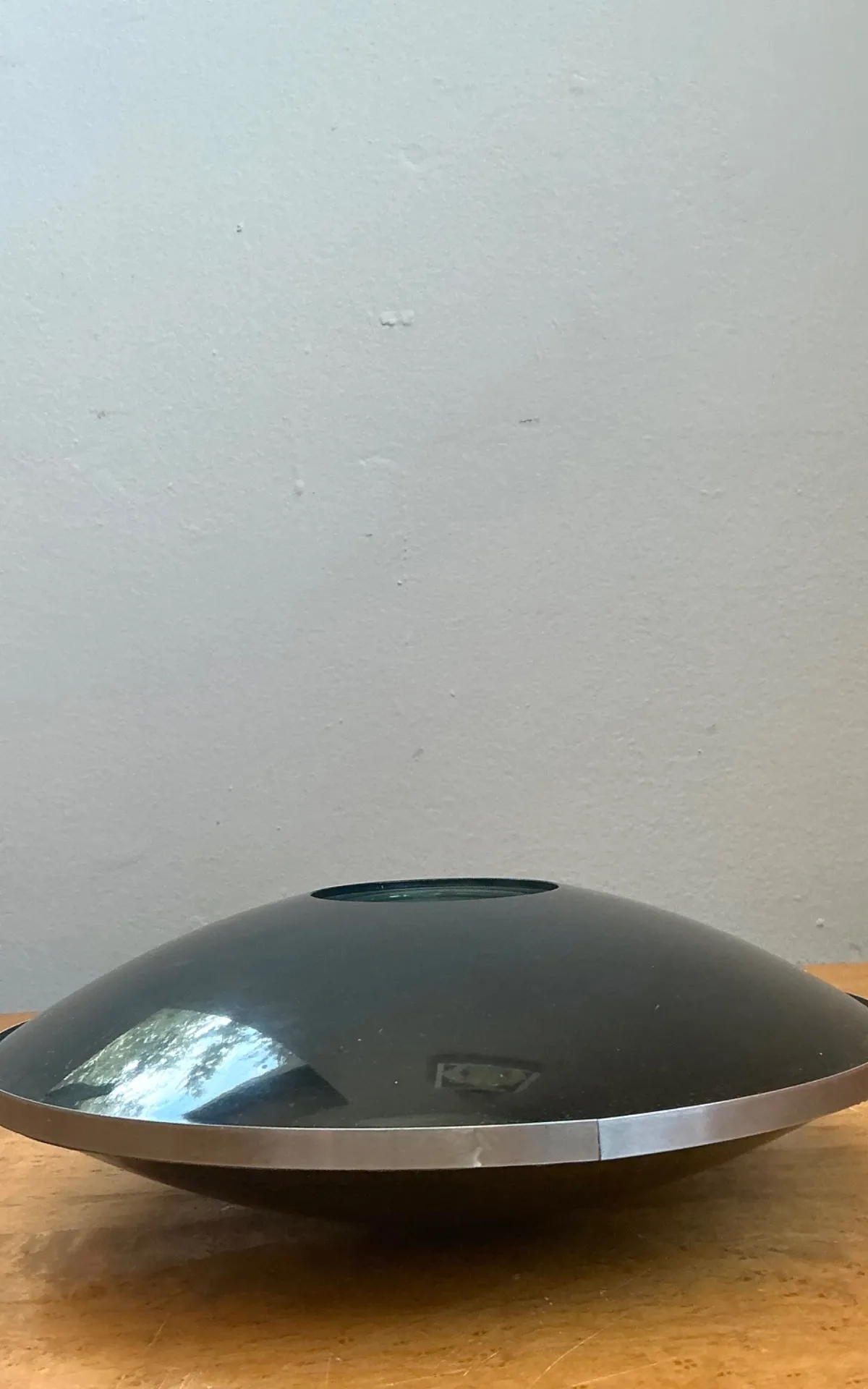 Vintage Modernist Chrome Tulip Vase — additional photo 6