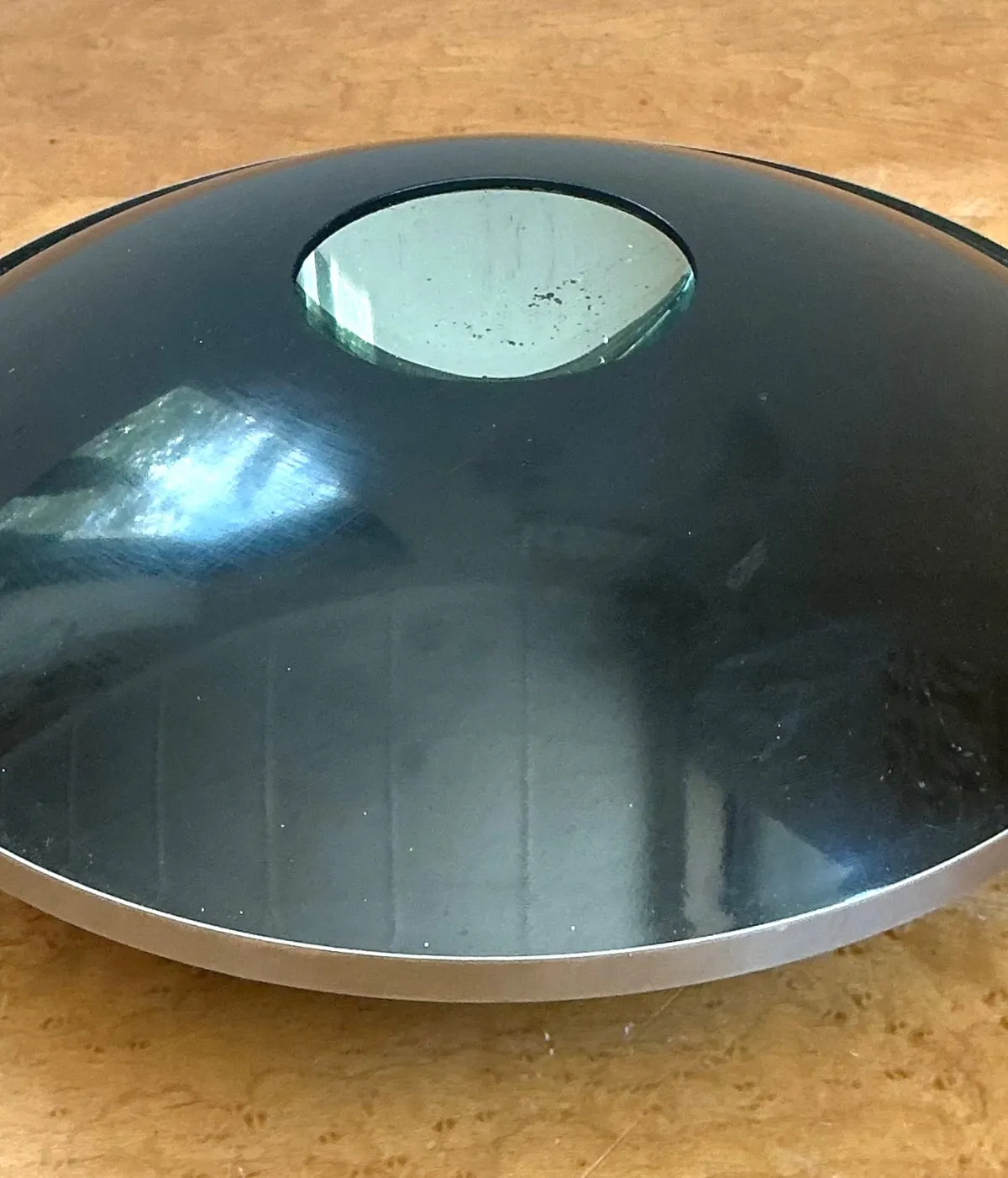 Vintage Modernist Chrome Tulip Vase — additional photo 8