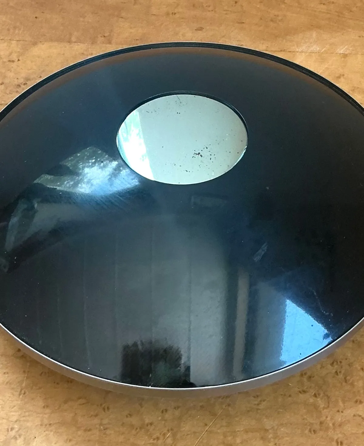 Vintage Modernist Chrome Tulip Vase — additional photo 5