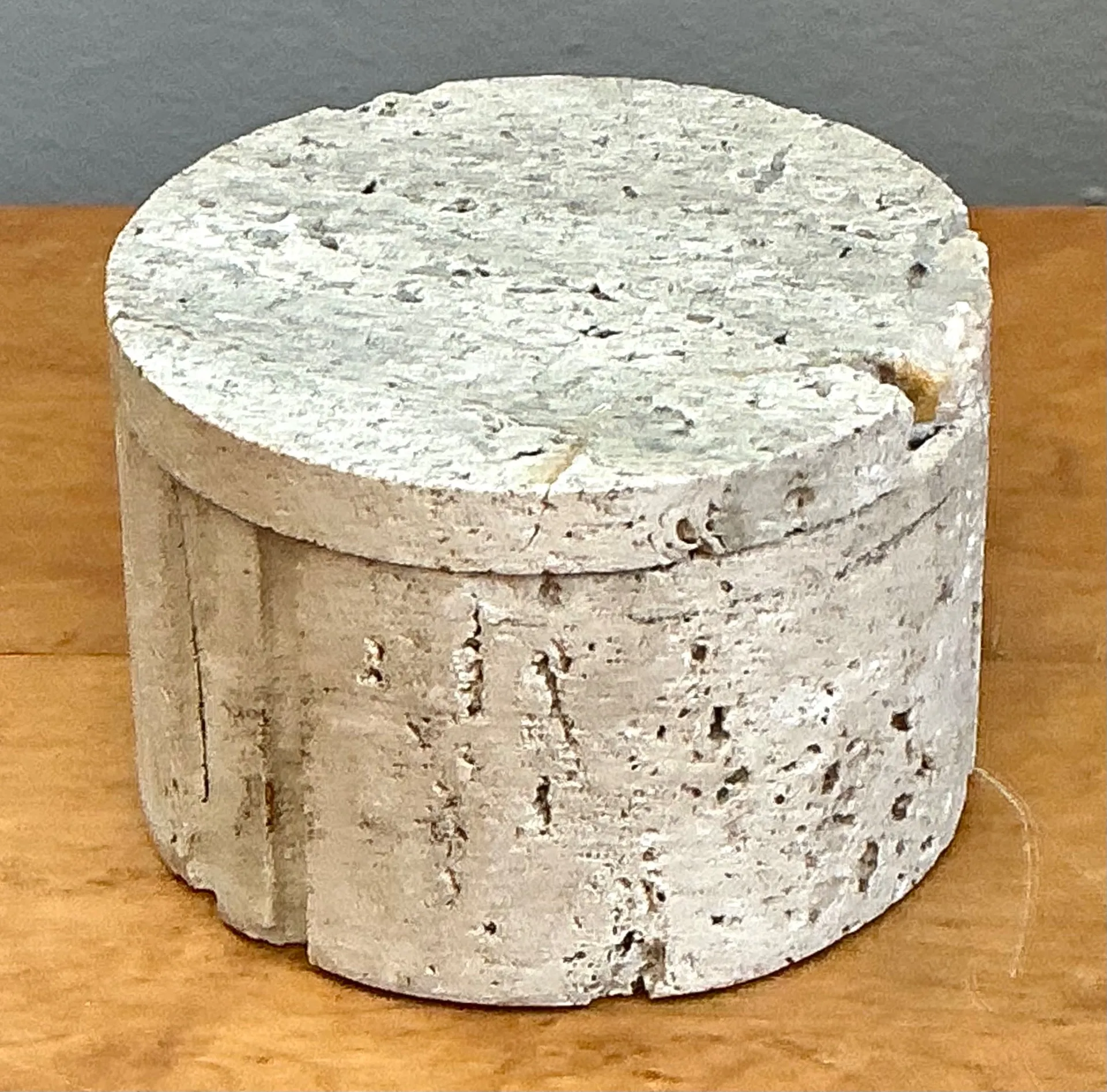 Vintage Italian Coquina Stone Box — additional photo 7