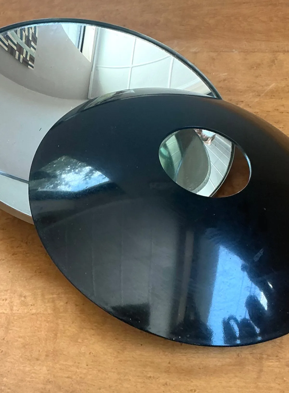 Vintage Modernist Chrome Tulip Vase — additional photo 2