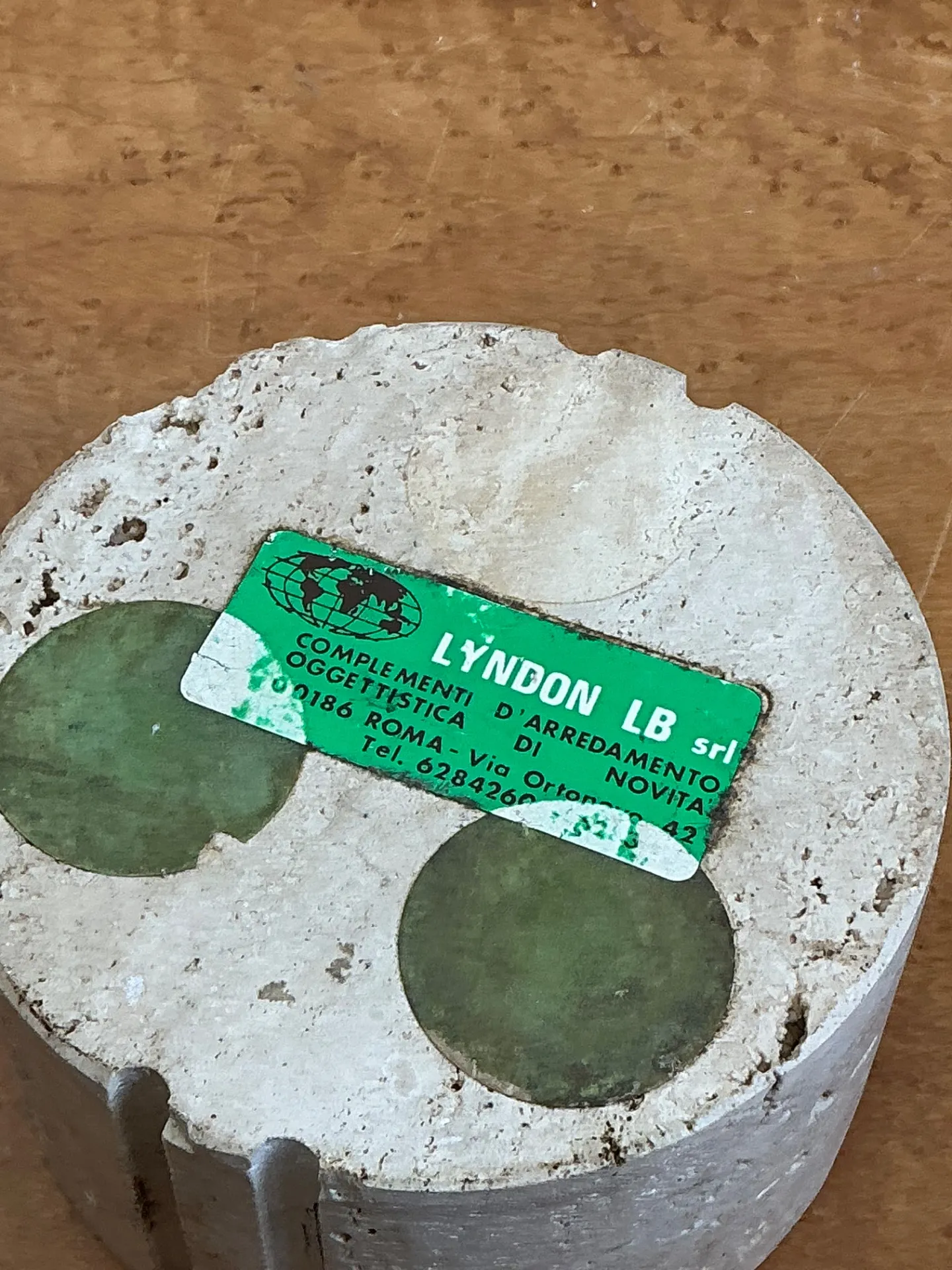 Vintage Italian Coquina Stone Box — additional photo 6