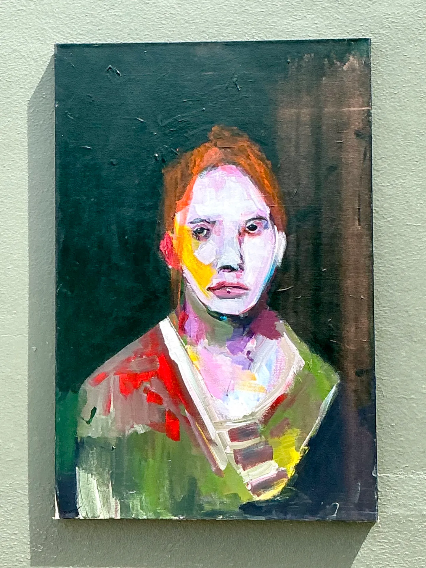 Vintage Abstract Figurative Oil Painting — additional photo 8