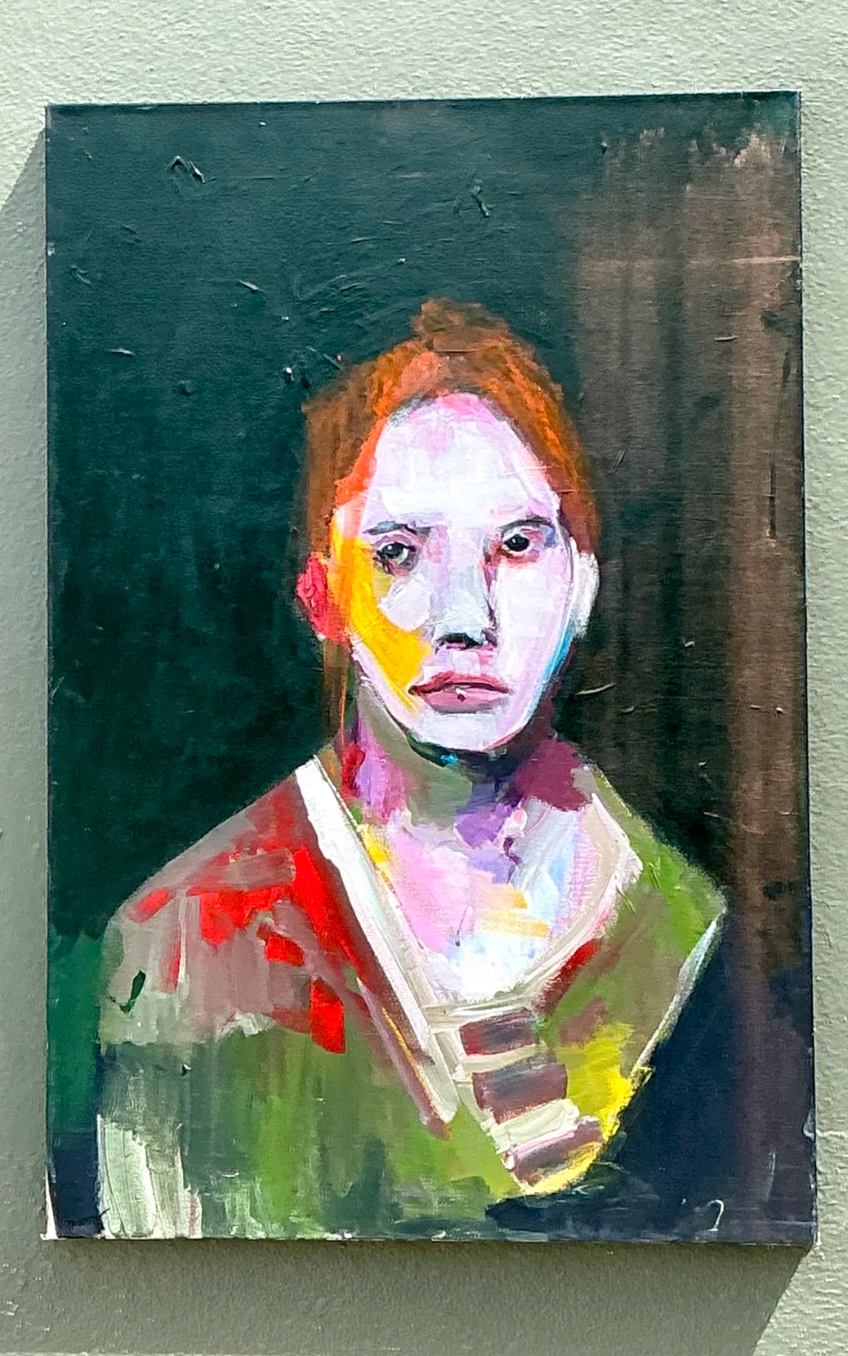 Vintage Abstract Figurative Oil Painting — additional photo 8