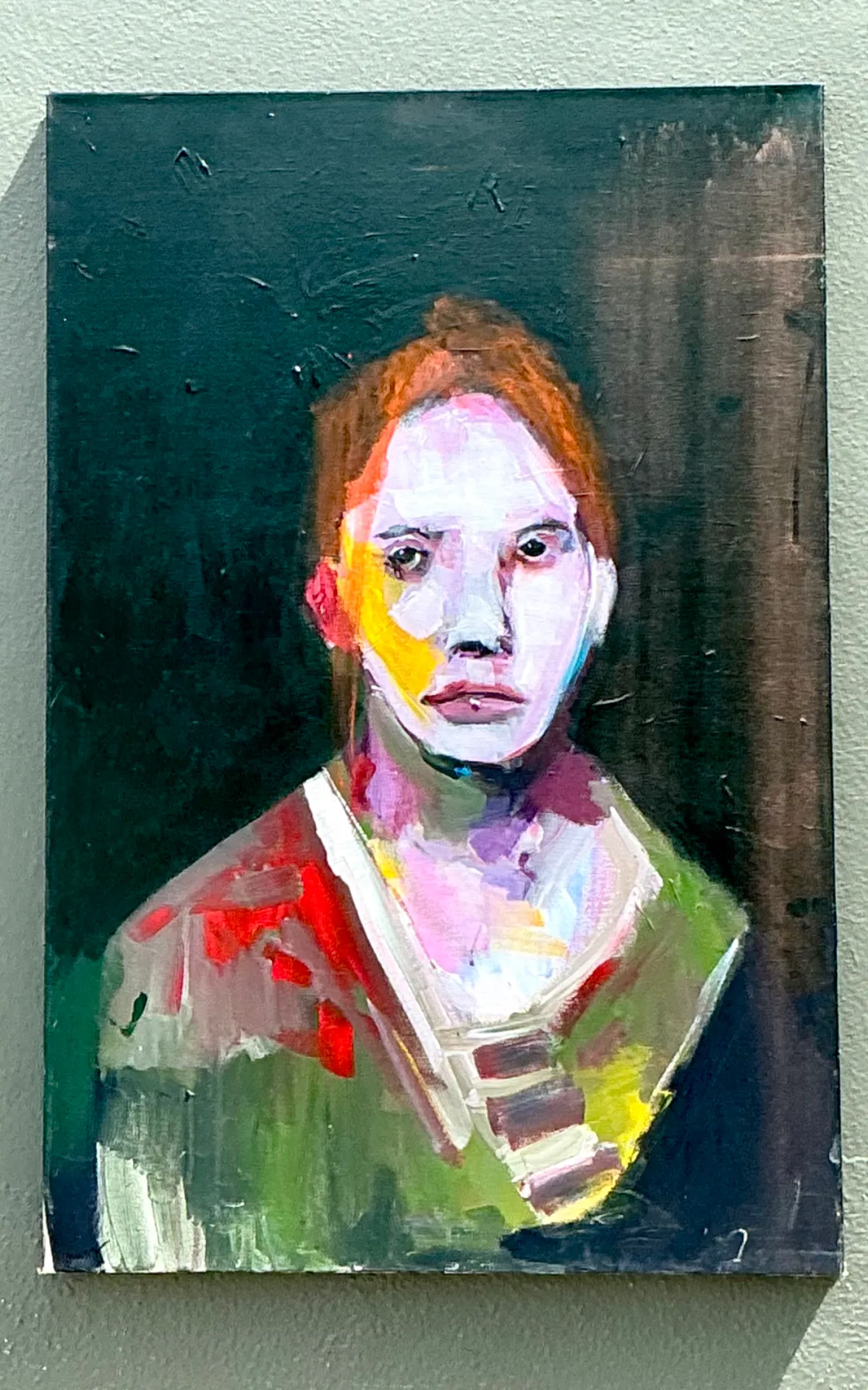 Vintage Abstract Figurative Oil Painting — additional photo 5