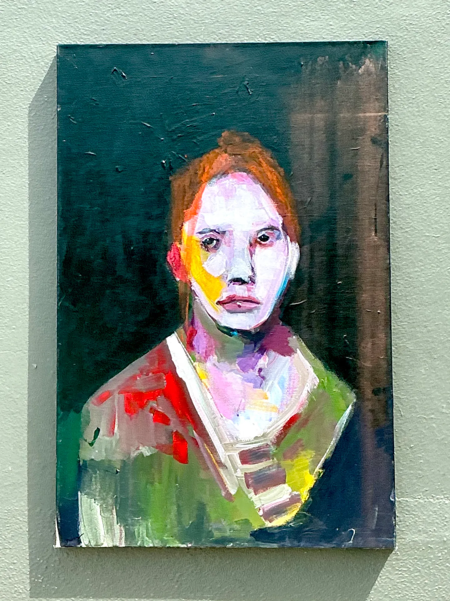 Vintage Abstract Figurative Oil Painting — additional photo 4
