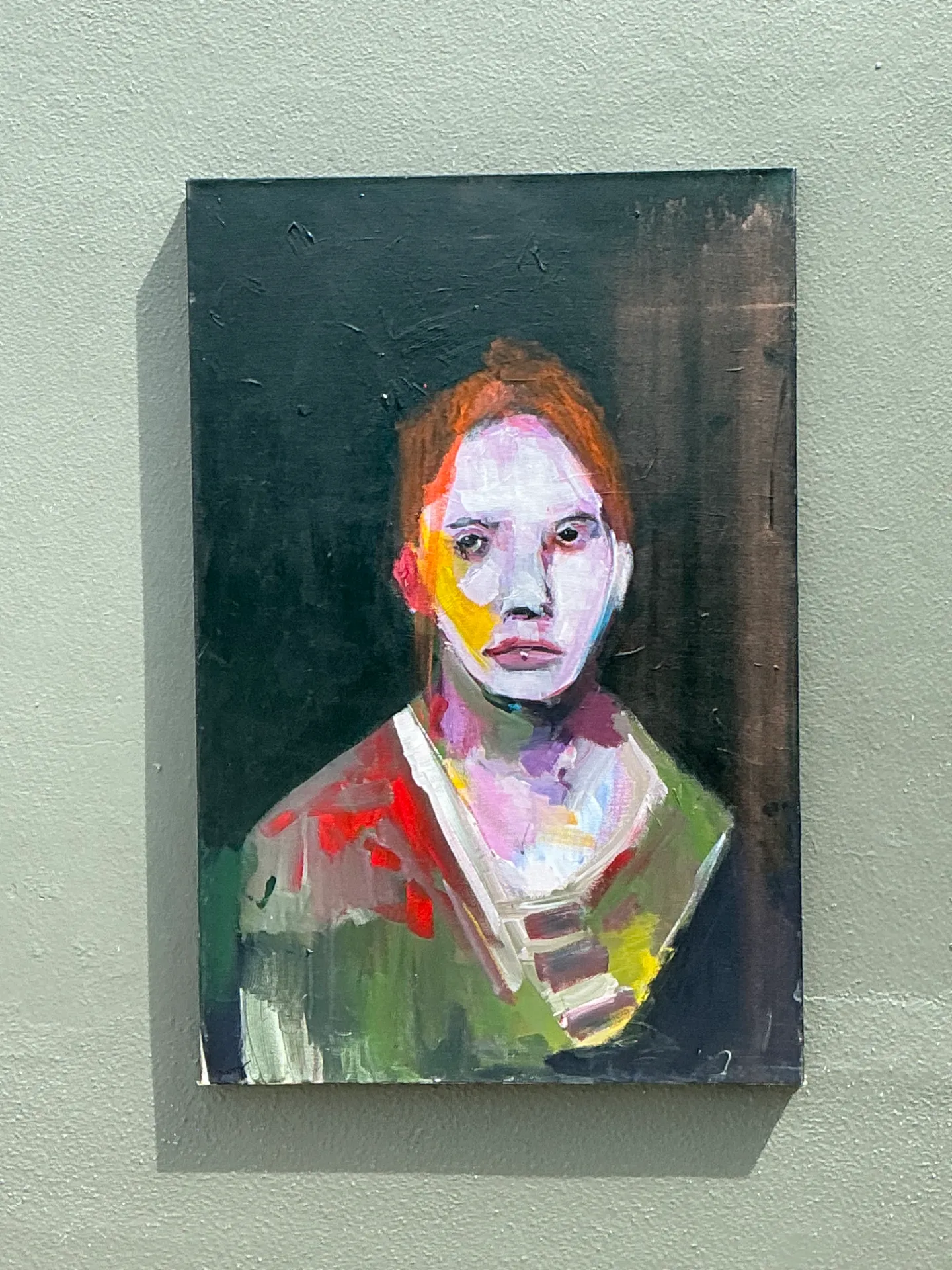 Vintage Abstract Figurative Oil Painting — additional photo 7