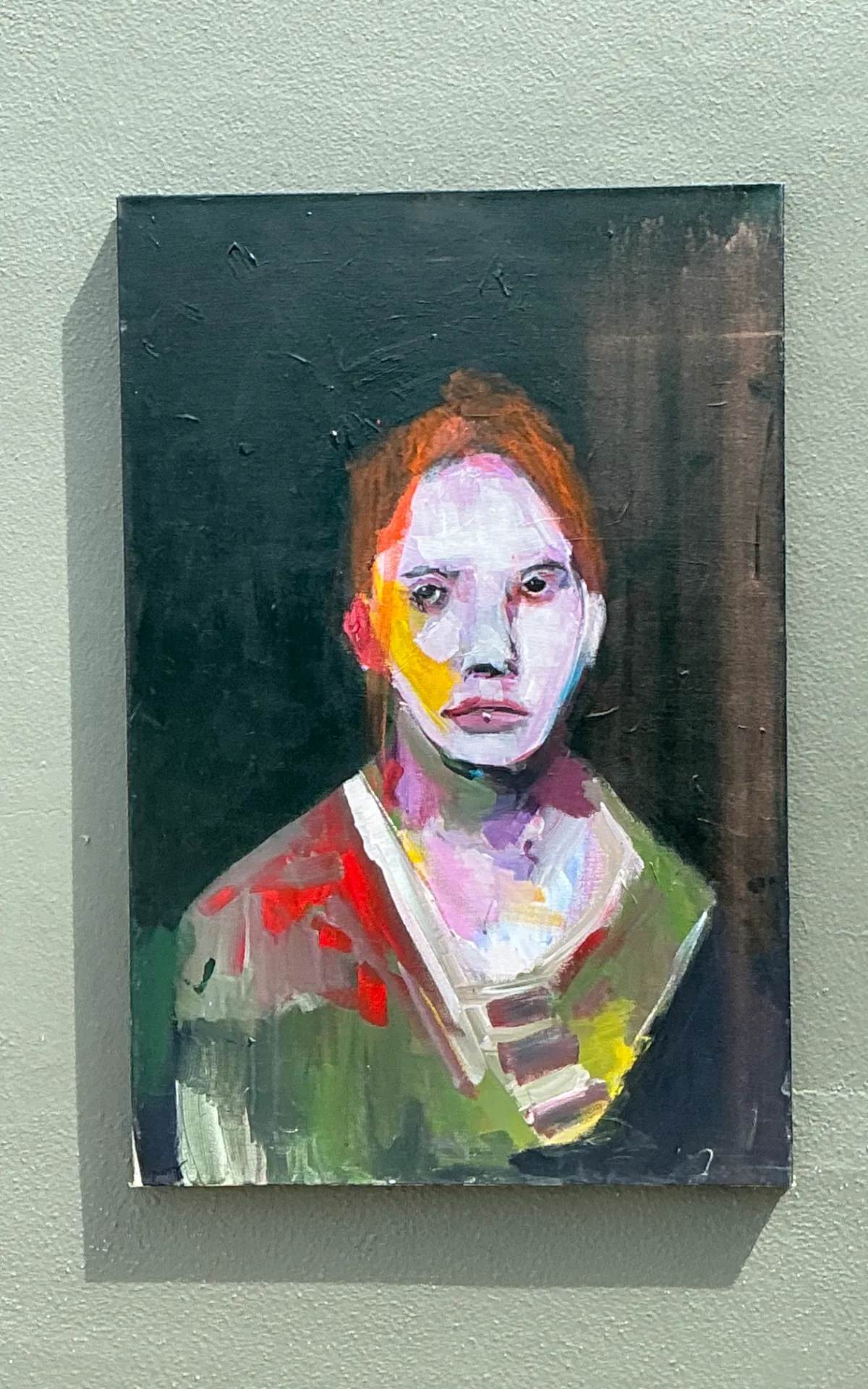 Vintage Abstract Figurative Oil Painting — additional photo 7