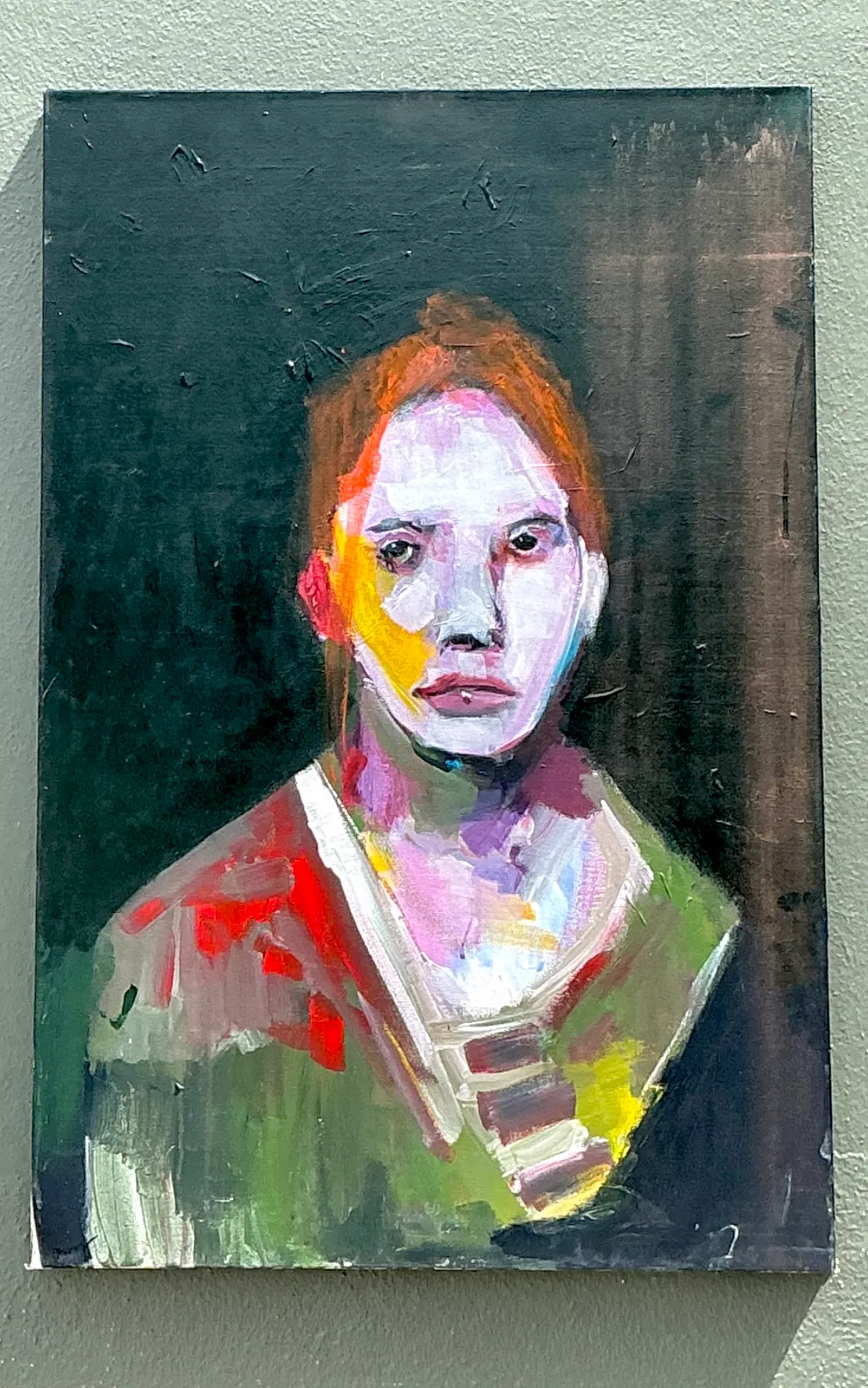 Vintage Abstract Figurative Oil Painting — additional photo 6