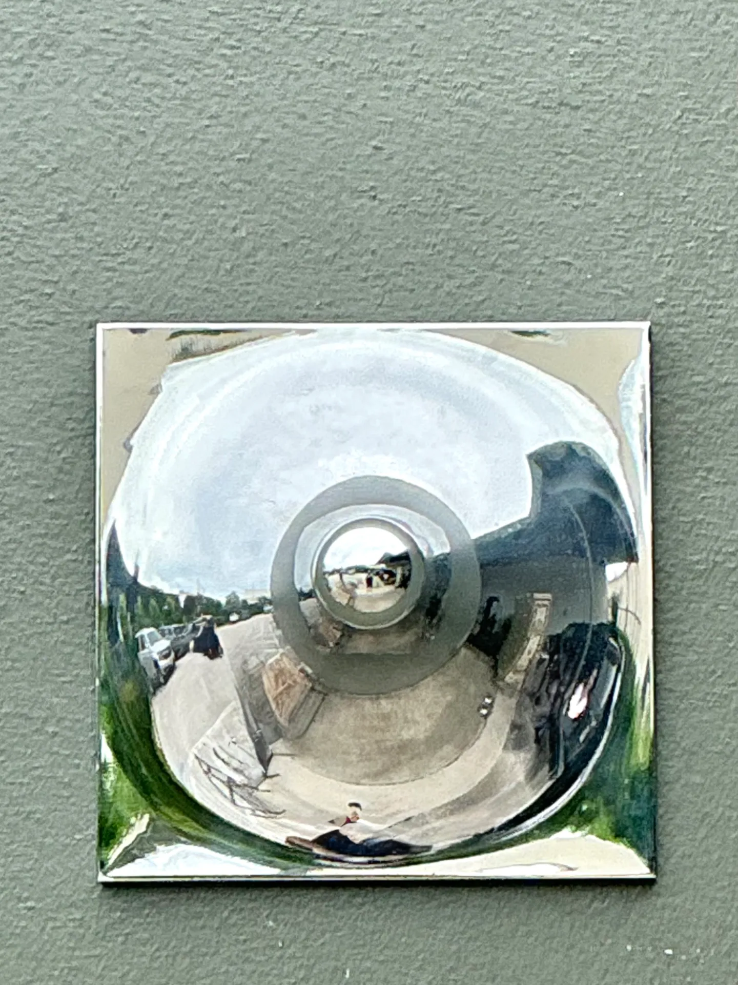 Vintage Chrome Wall Sconce — additional photo 1