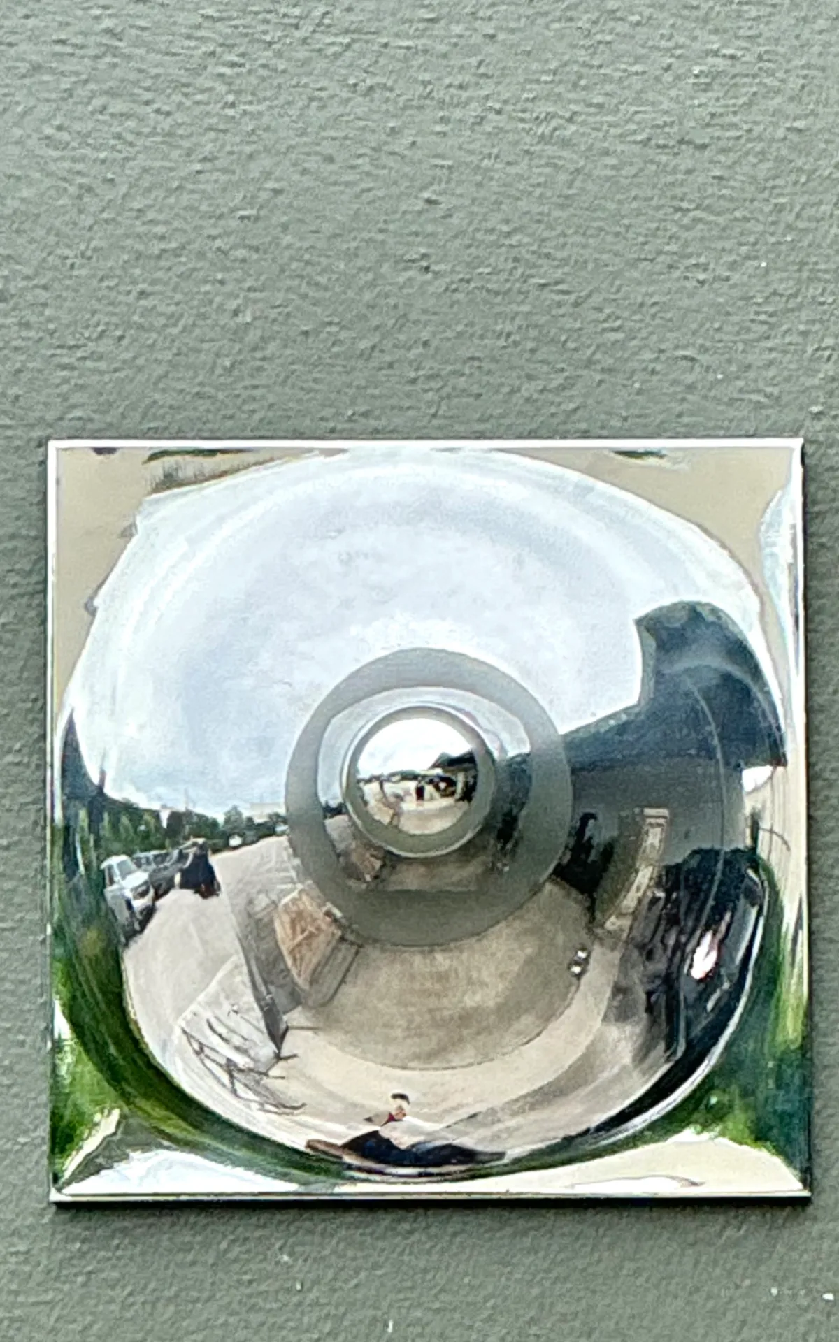 Vintage Chrome Wall Sconce — additional photo 1
