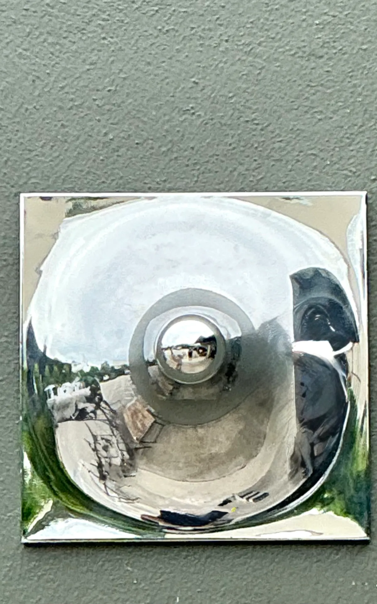 Vintage Chrome Wall Sconce — additional photo 3