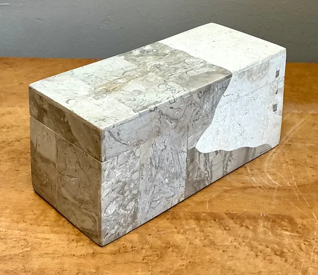 Vintage Tessellated Stone Box — additional photo 7