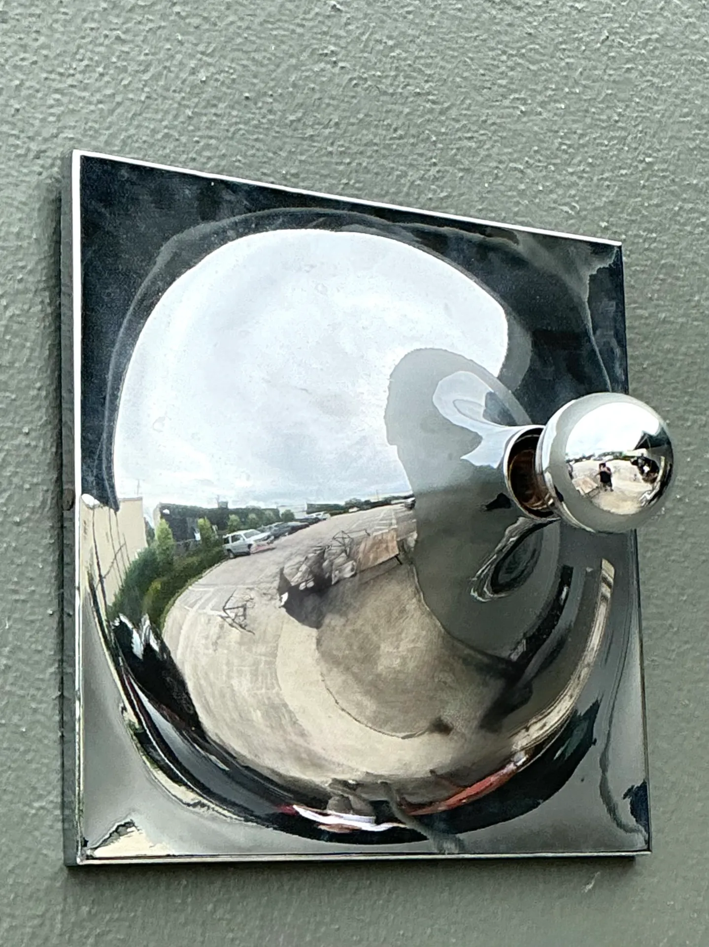 Vintage Chrome Wall Sconce — additional photo 7