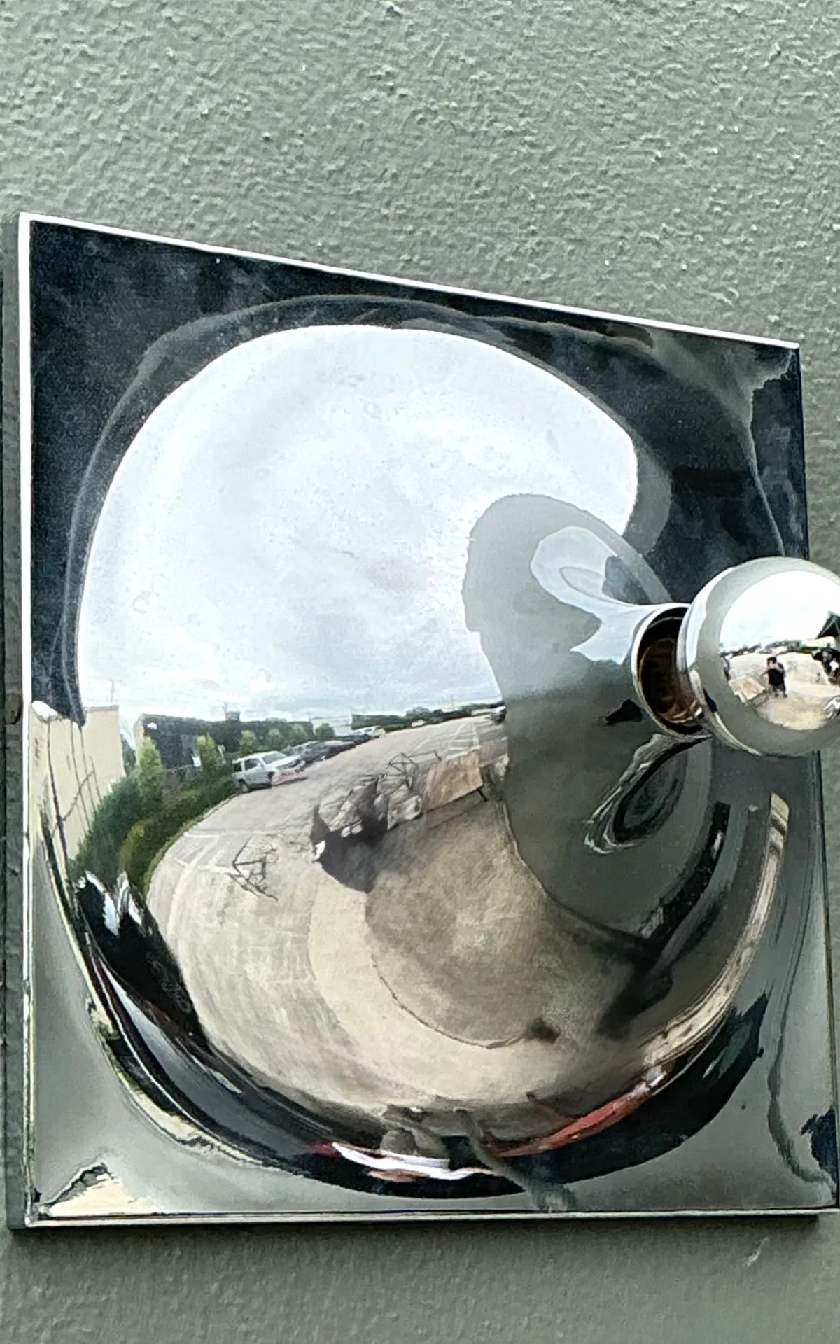 Vintage Chrome Wall Sconce — additional photo 7