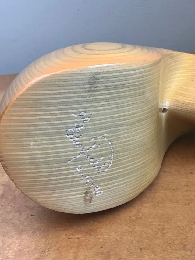 Vintage Abstract Wood Nautilus Shell Sculpture — additional photo 7
