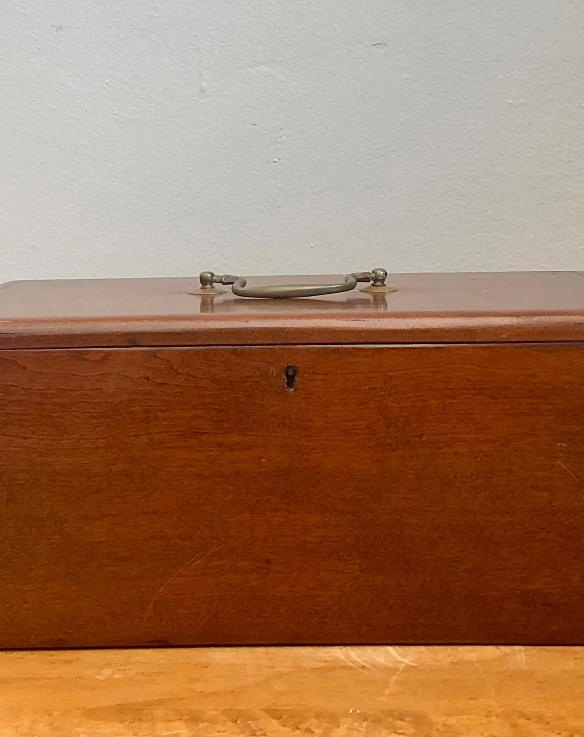Vintage Keyhole Wooden Box — additional photo 6