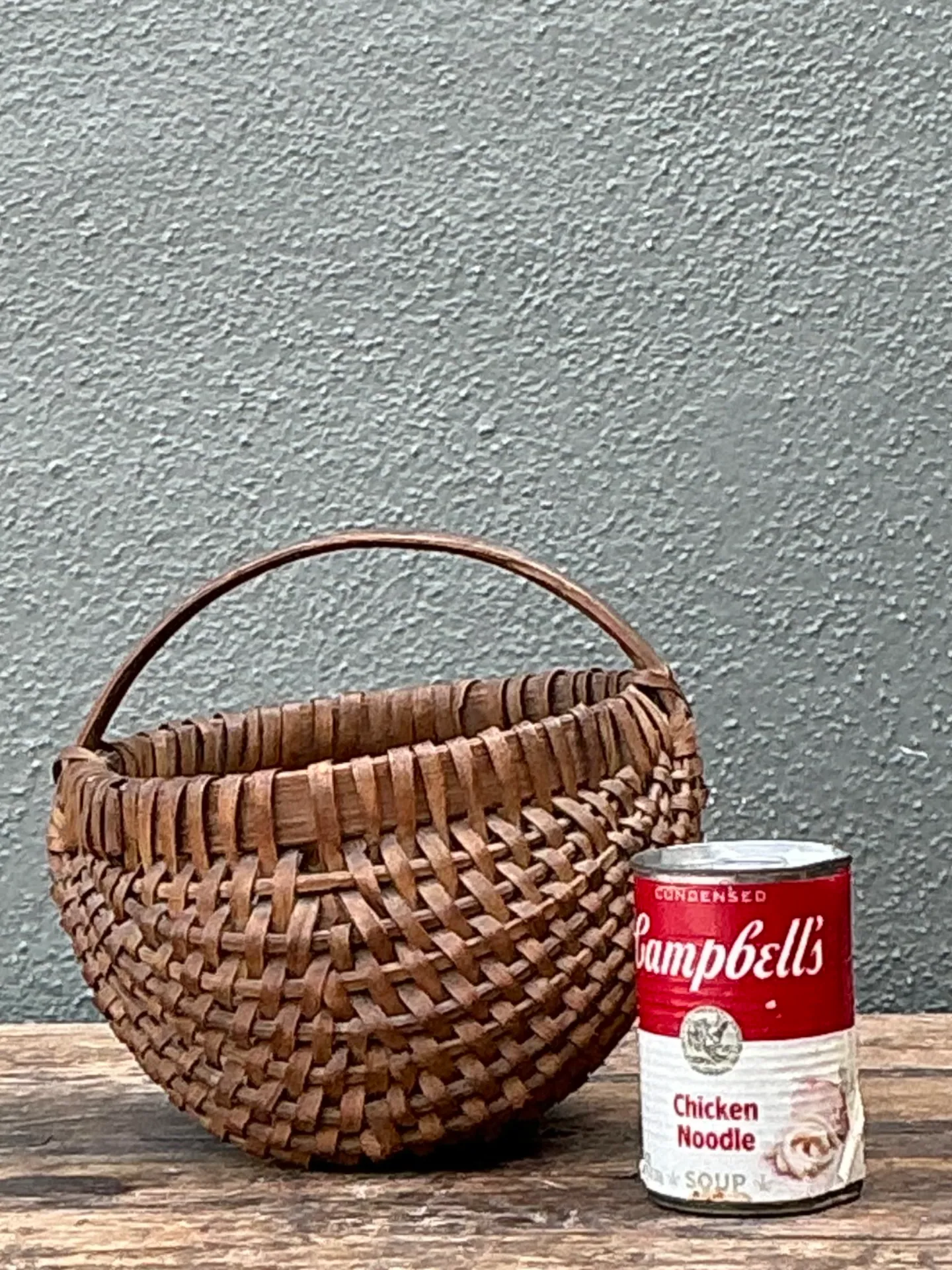 Vintage Shaker Style Woven Basket — additional photo 5