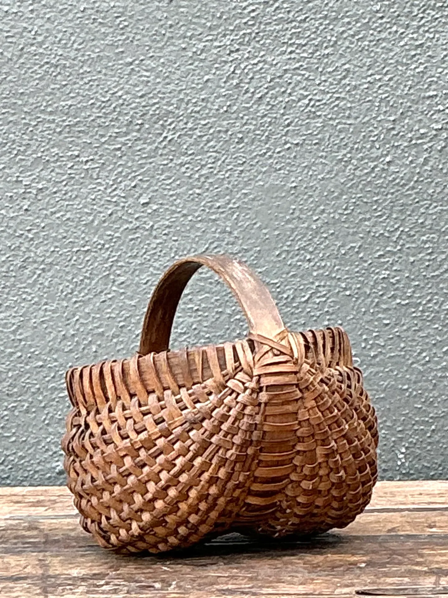 Vintage Shaker Style Woven Basket — additional photo 6