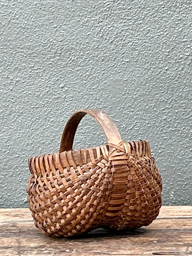 Vintage Shaker Style Woven Basket — additional photo 6
