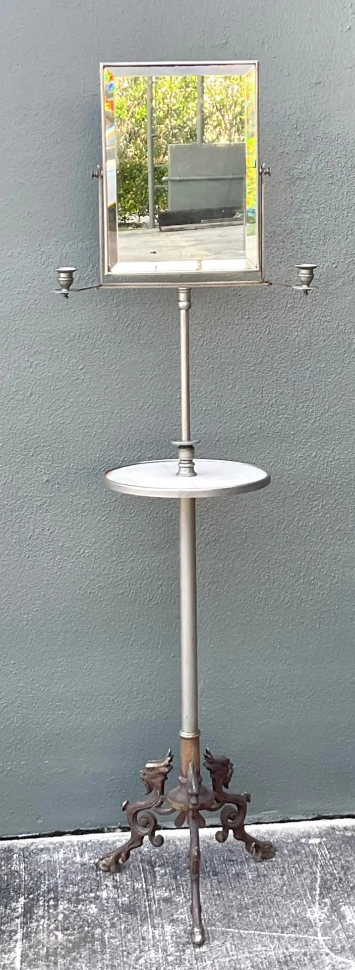 Vintage Standing Candle Mirror — additional photo 5