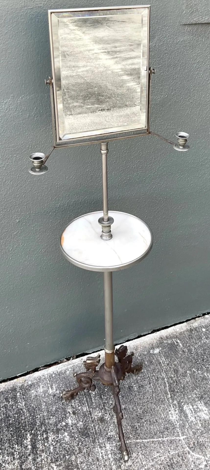 Vintage Standing Candle Mirror — additional photo 3