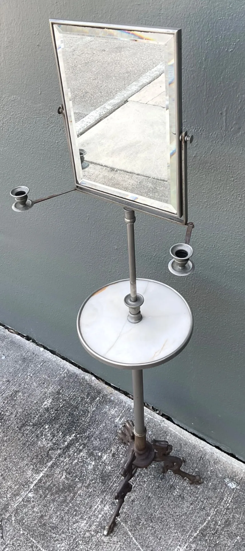 Vintage Standing Candle Mirror — additional photo 4