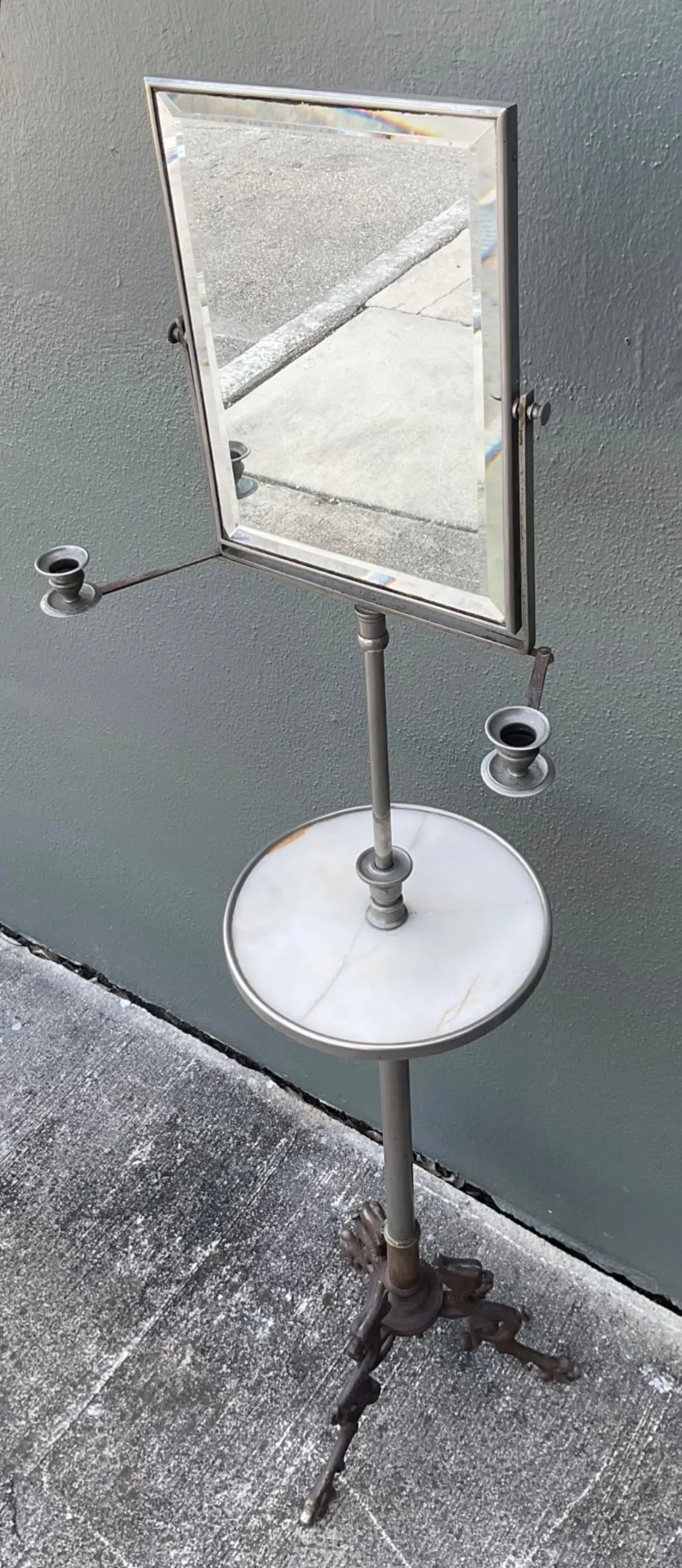 Vintage Standing Candle Mirror — additional photo 2