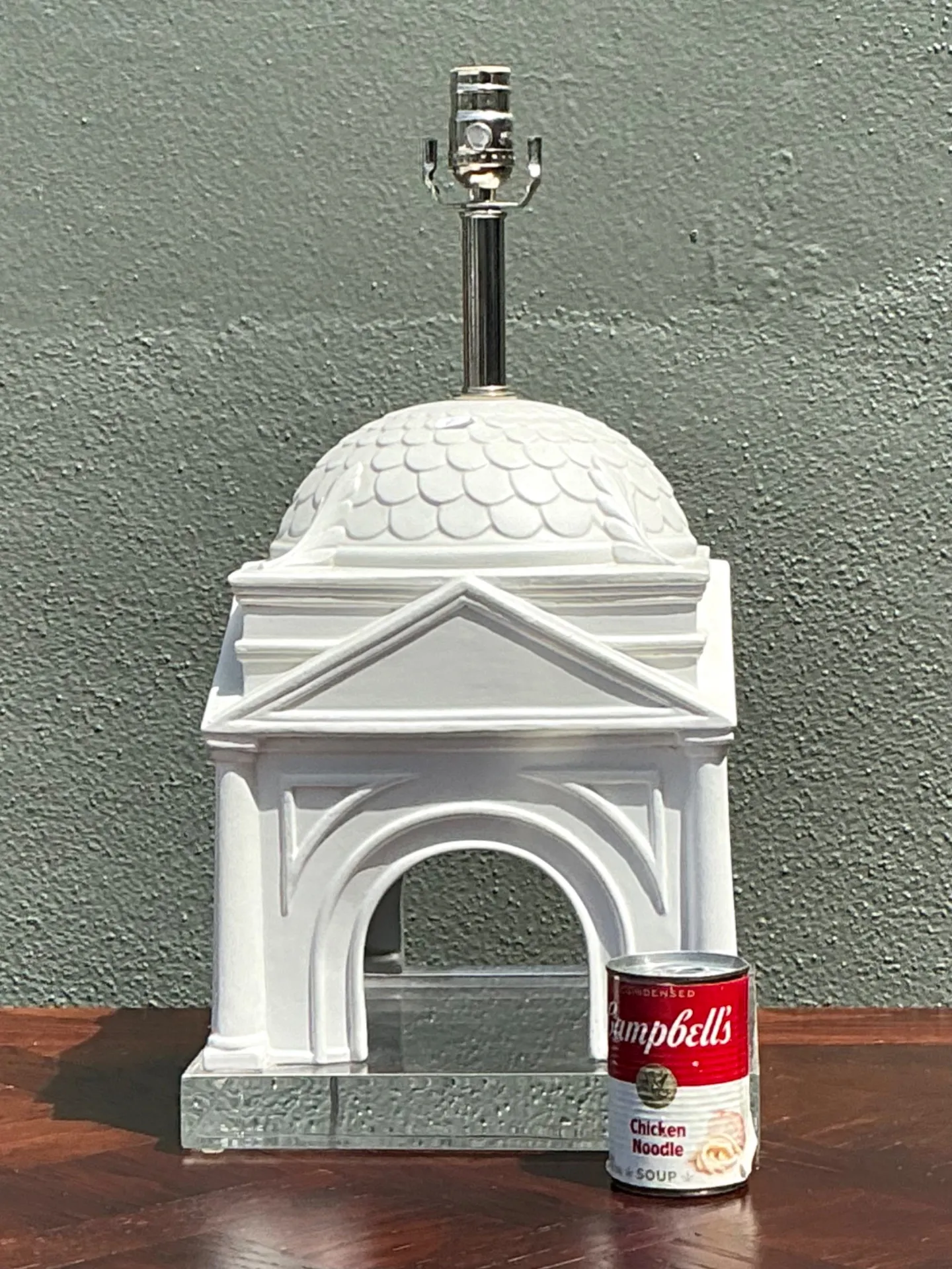 Vintage Architectural Ceramic Table Lamp — additional photo 1