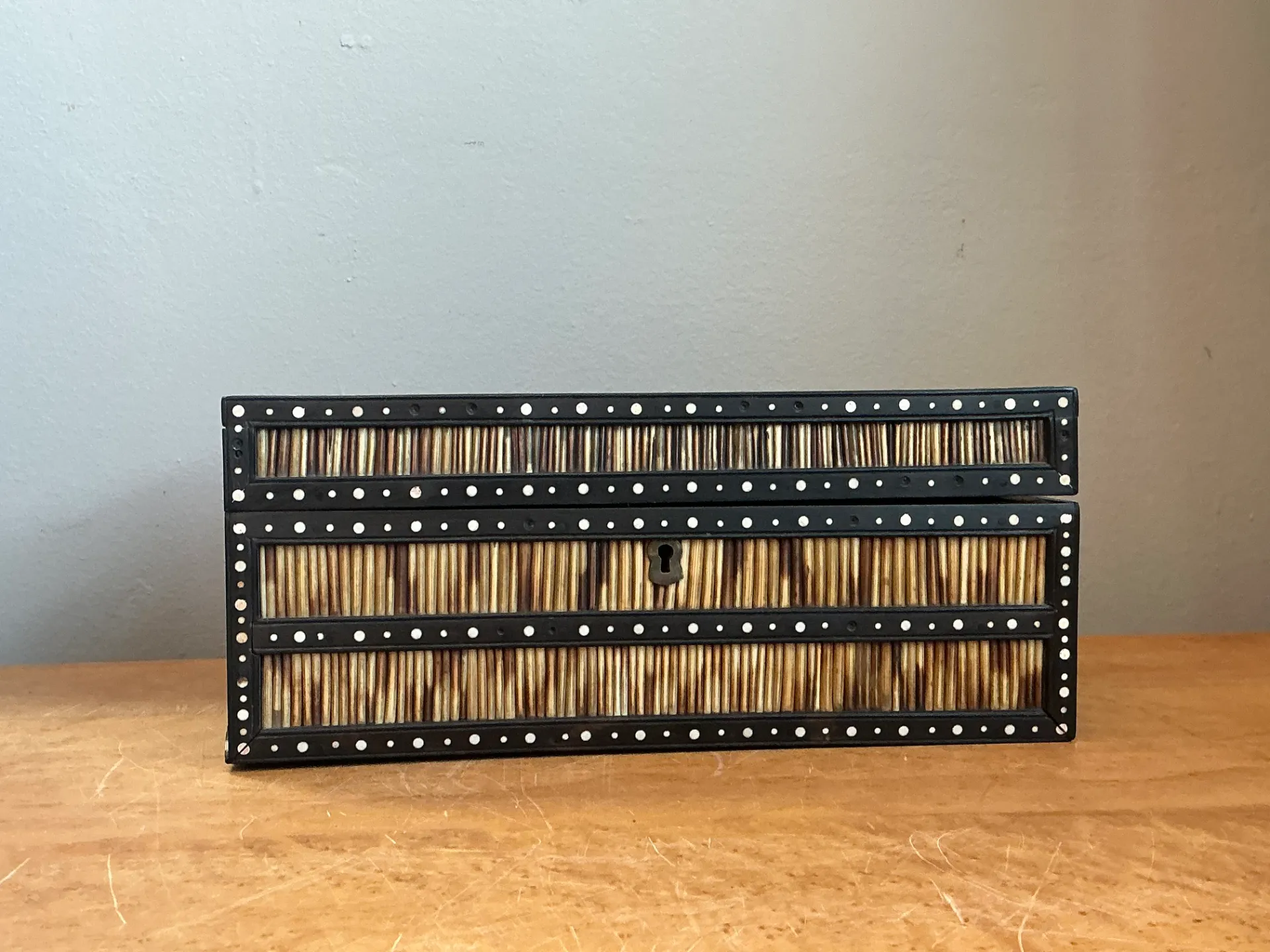 Vintage Quill and Inlay Box — additional photo 1