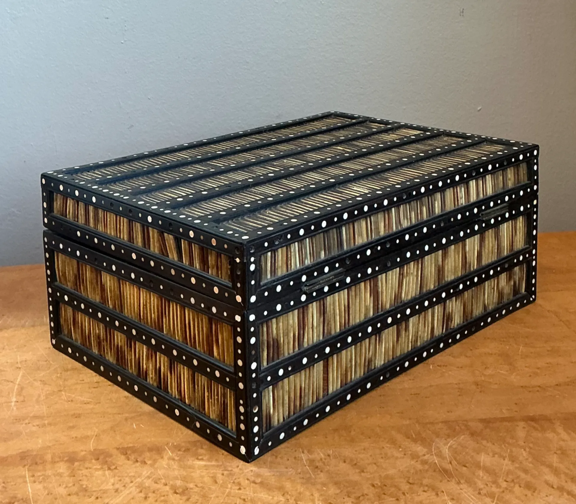 Vintage Quill and Inlay Box — additional photo 2