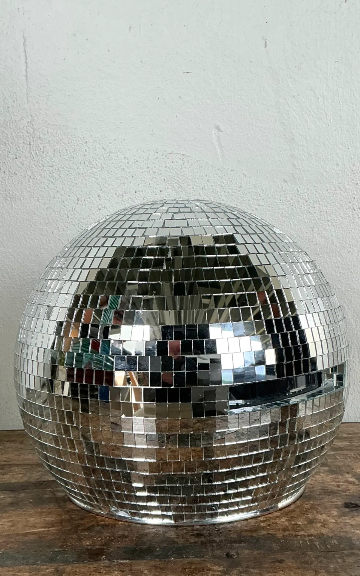 Vintage Mirrored Glass Disco Ball Helmet — additional photo 8