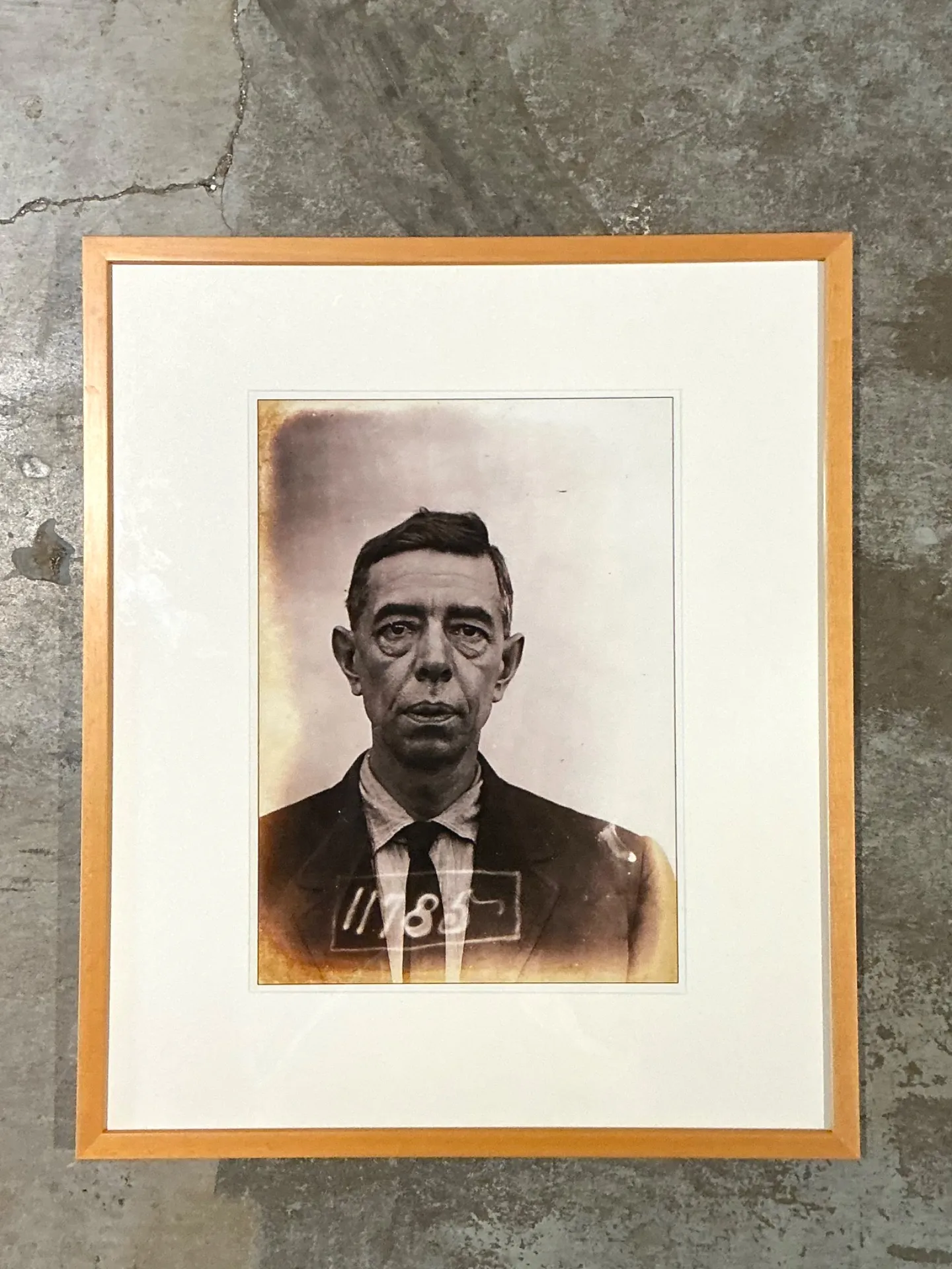 Vintage Bruce Jackson “Mirrors” Original Photograph Of Man — additional photo 1