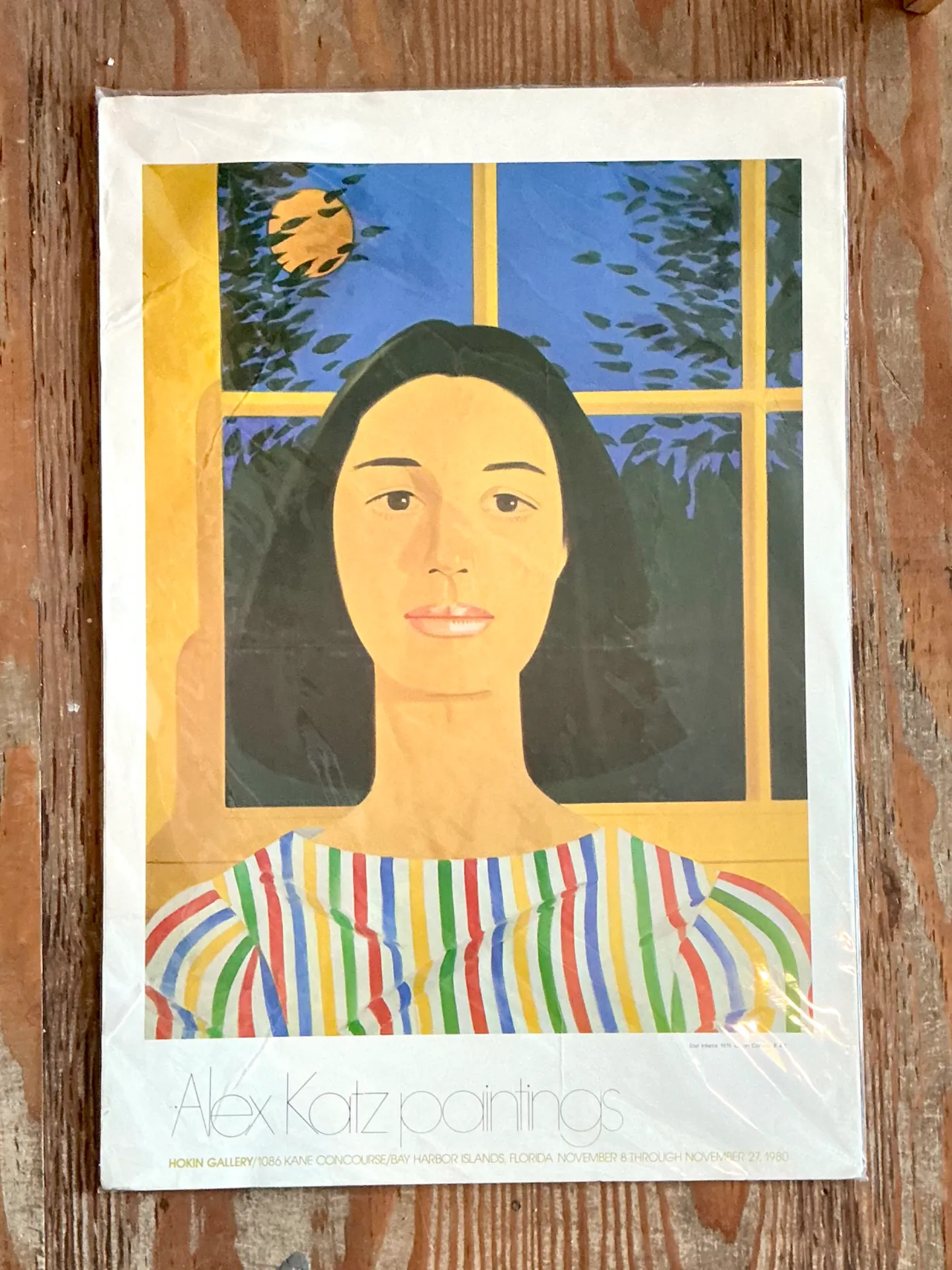 1980 Alex Katz Hokin Gallery Exhibition Poster — additional photo 7