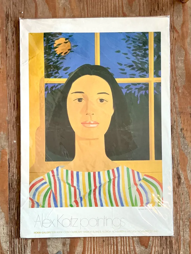 1980 Alex Katz Hokin Gallery Exhibition Poster — additional photo 7