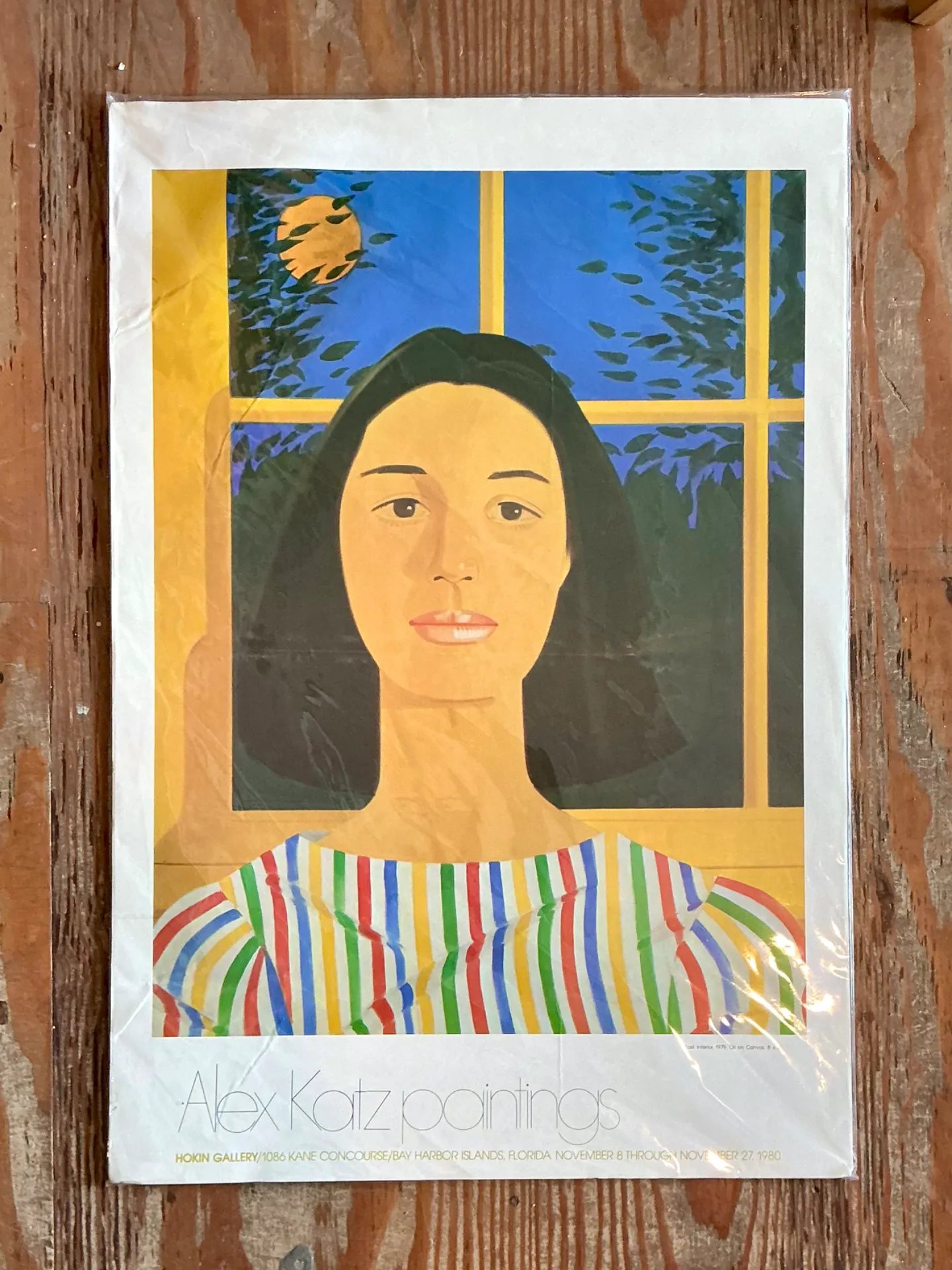 1980 Alex Katz Hokin Gallery Exhibition Poster — additional photo 4